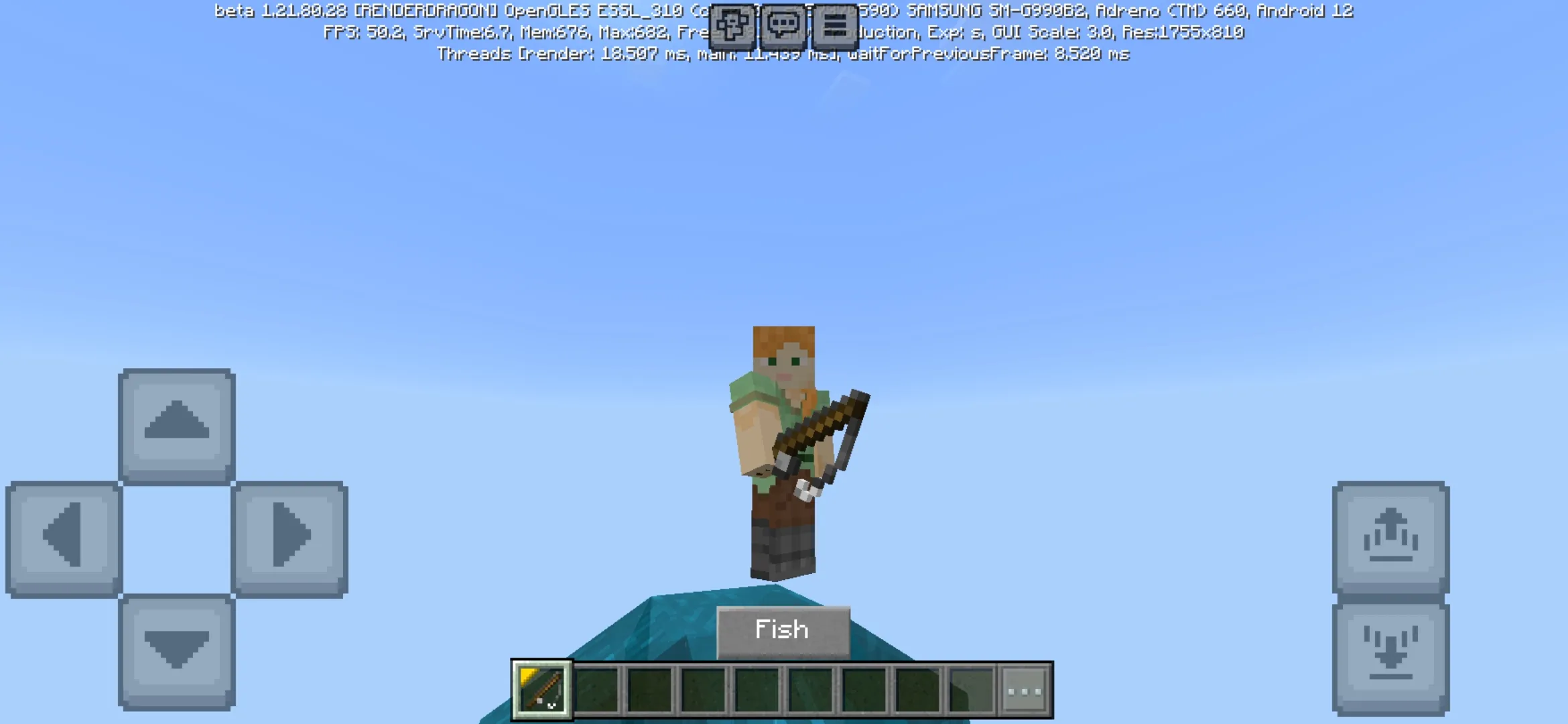 Abilities from One Ocean Block Map for Minecraft PE