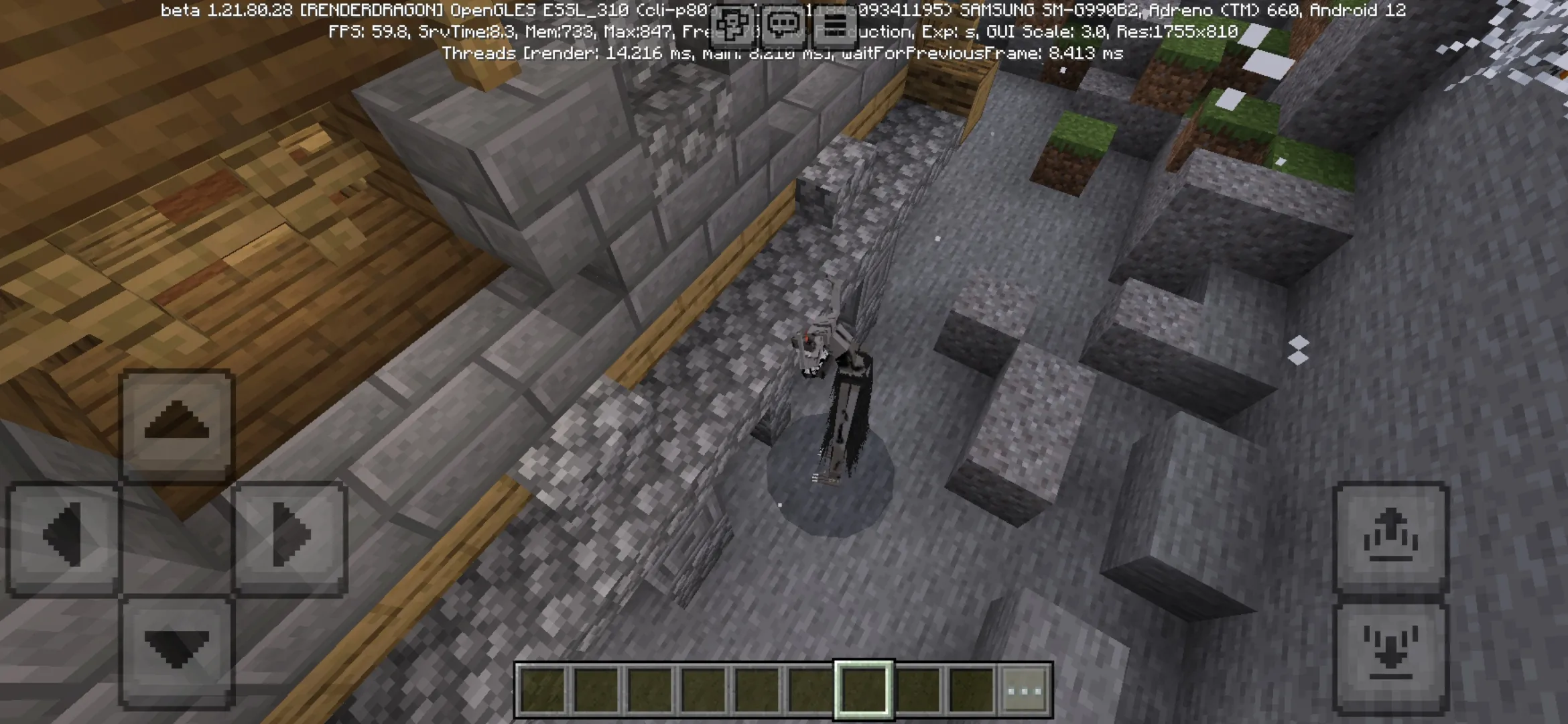 Beast from Horror Monsters Map for Minecraft PE
