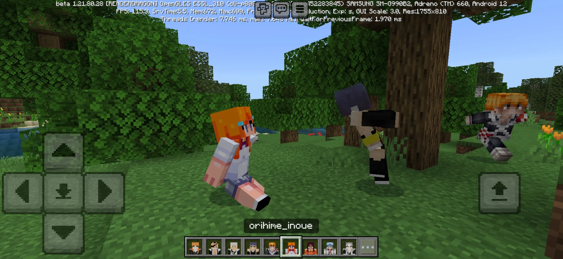 Bleach Mod for Minecraft PE