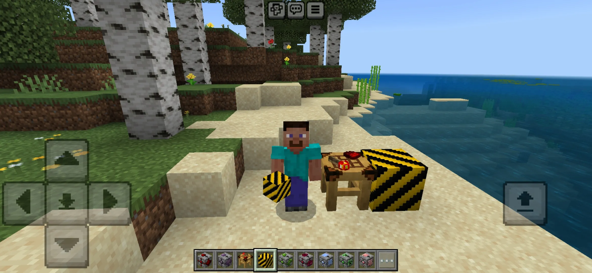 Blocks from Insta Farm Mod for Minecraft PE