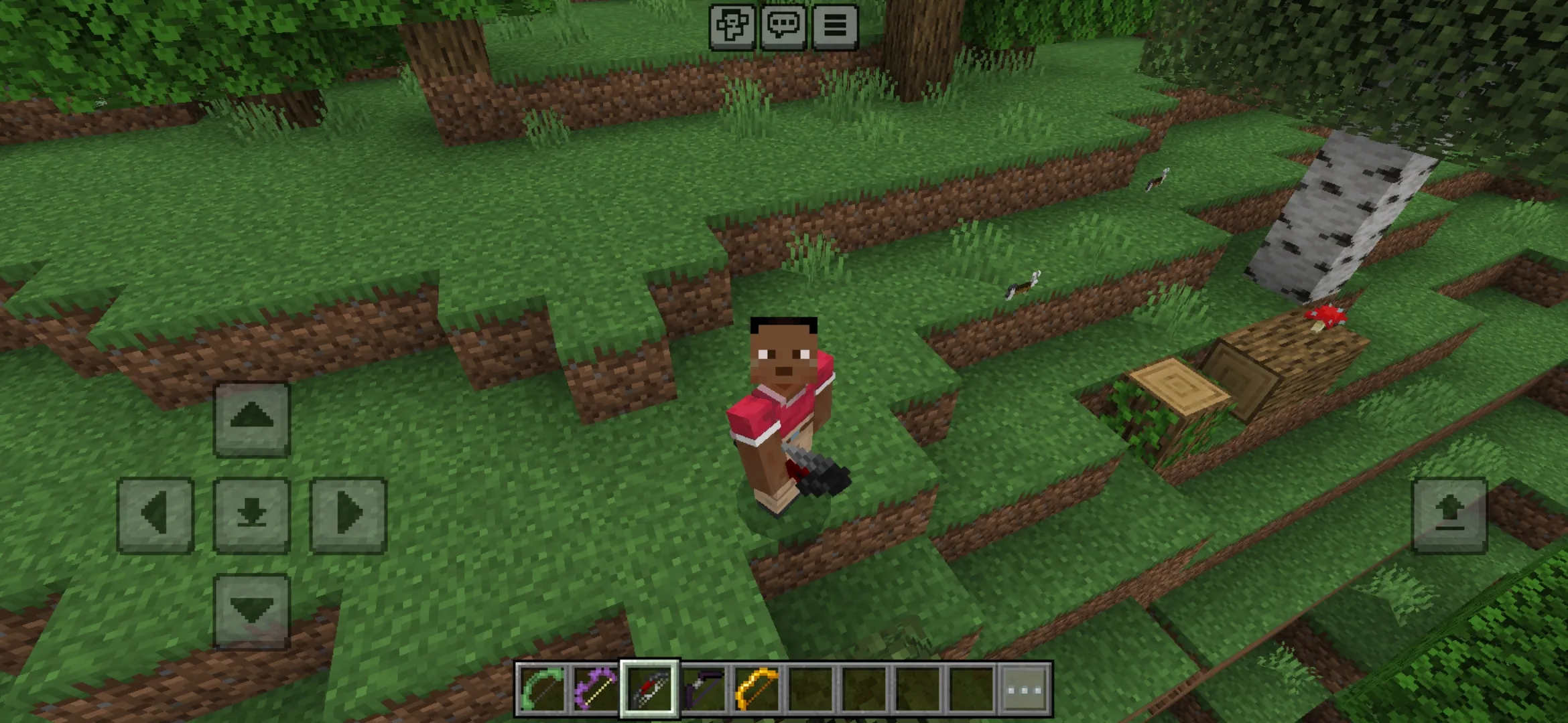 Bows and Arrows Mod for Minecraft PE