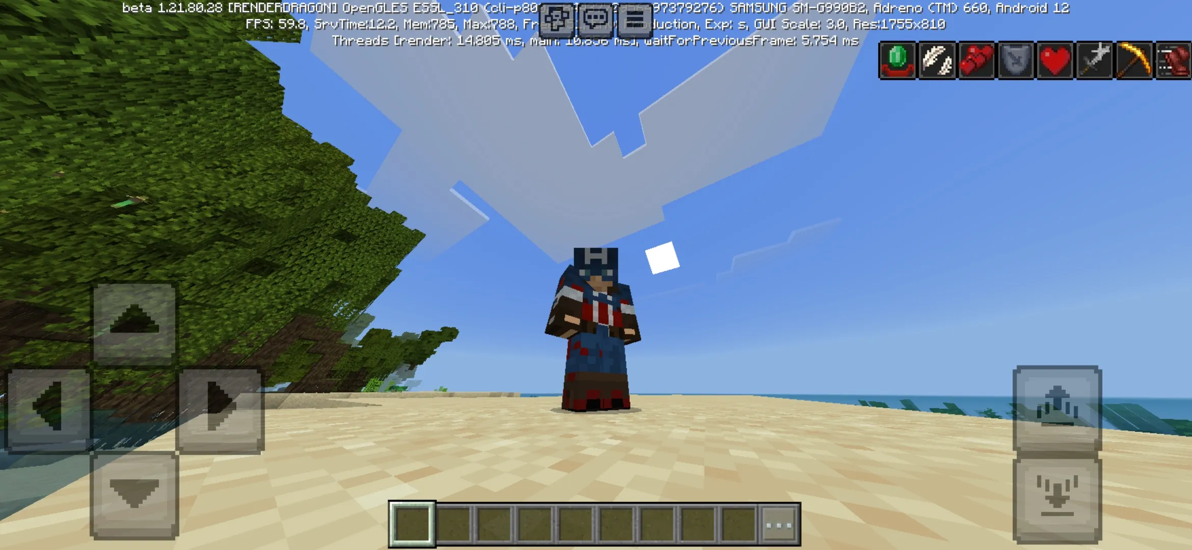 Marvel Mod for Minecraft PE