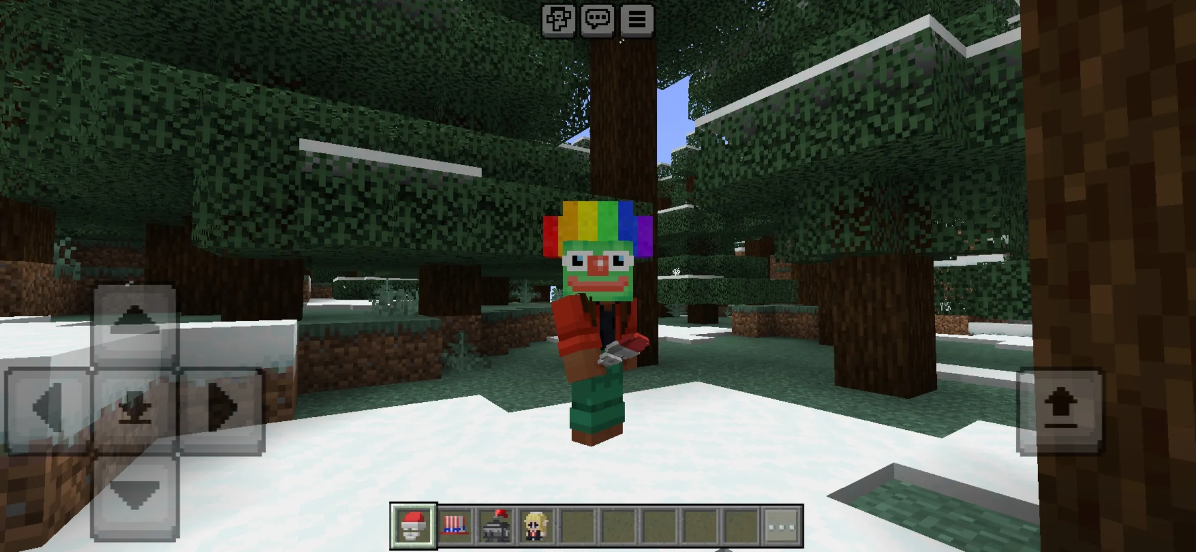 Clown from Cosmetics Mod for Minecraft PE