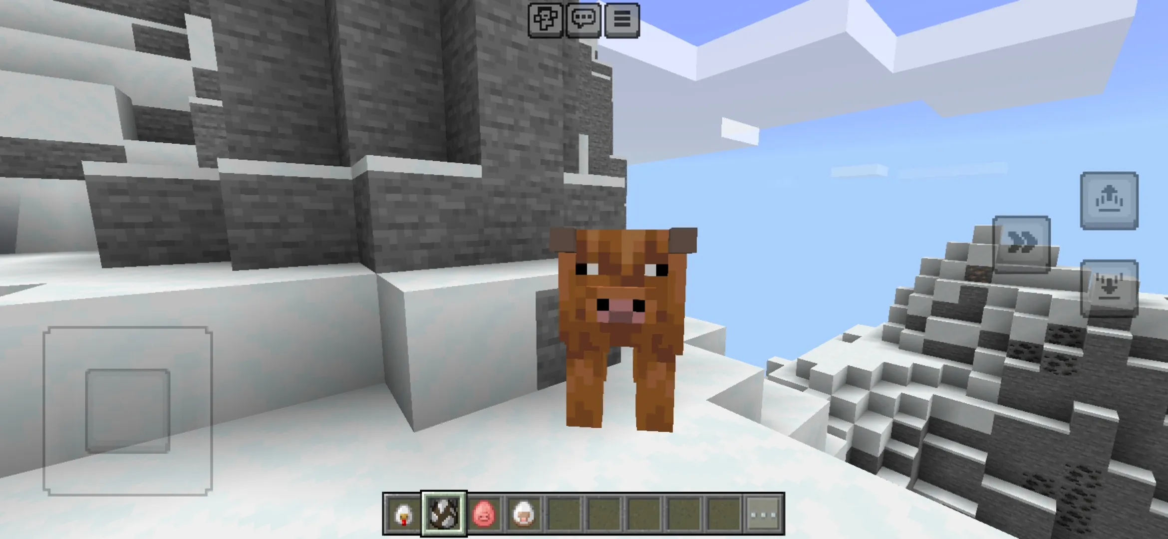 Cold Cow from Minecraft PE 1.21