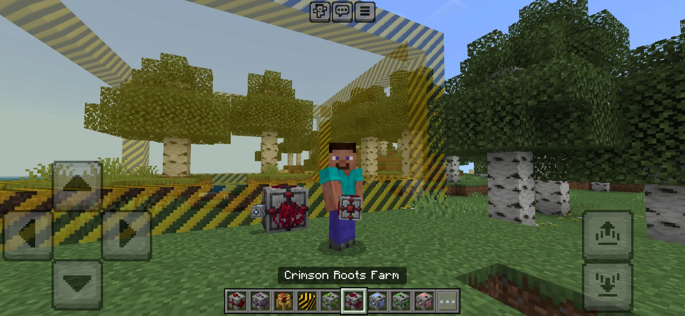 Crimson Roots from Insta Farm Mod for Minecraft PE