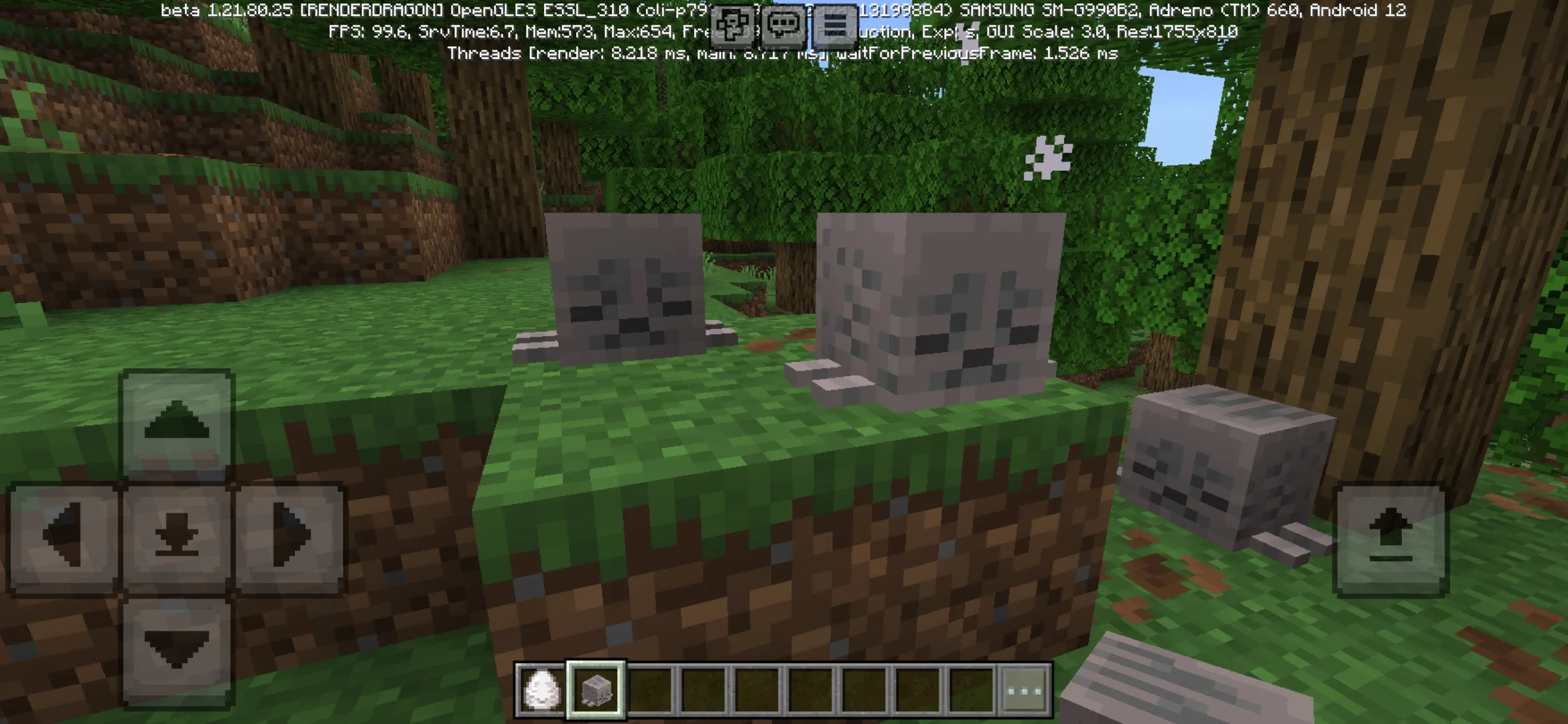 Dried Ghast from Minecraft PE 1.21
