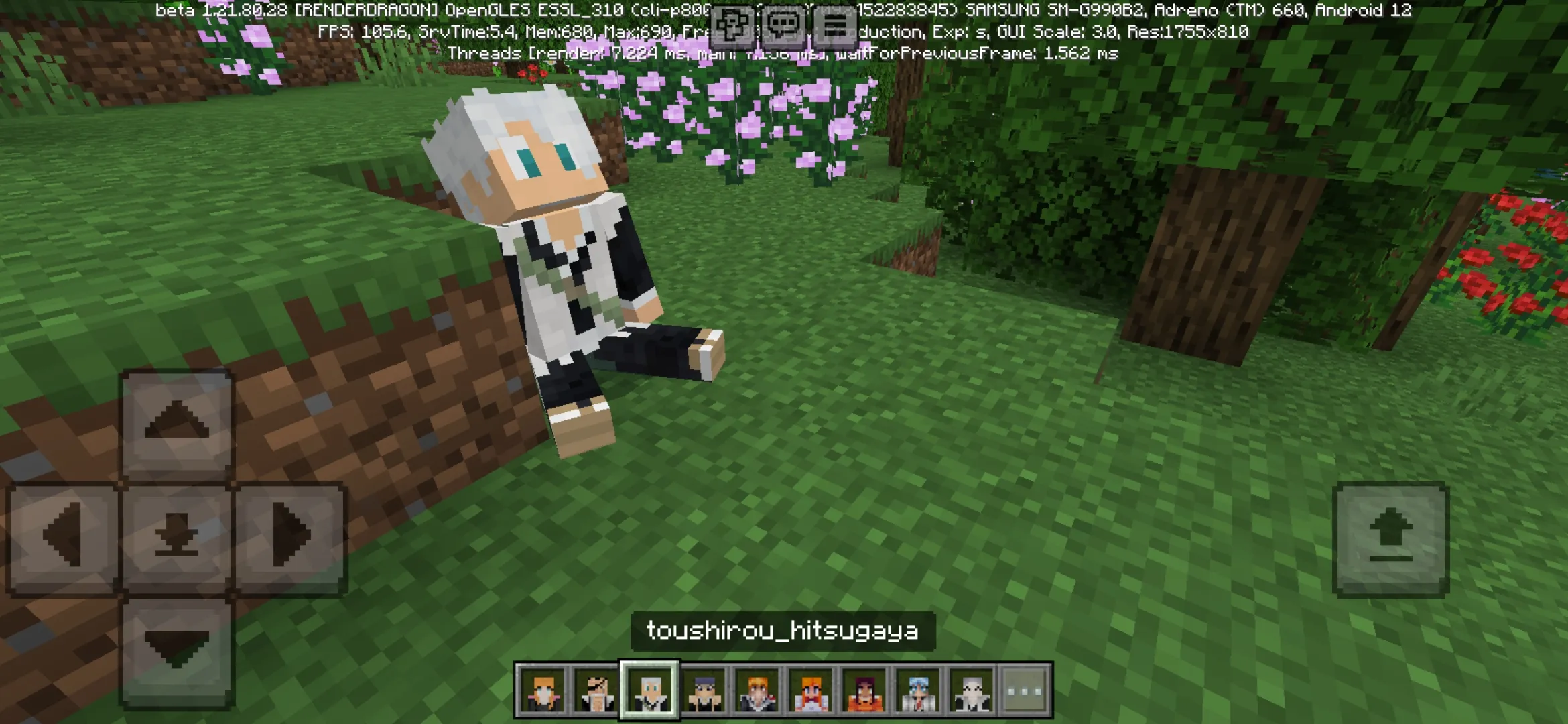 Enemy from Bleach Mod for Minecraft PE