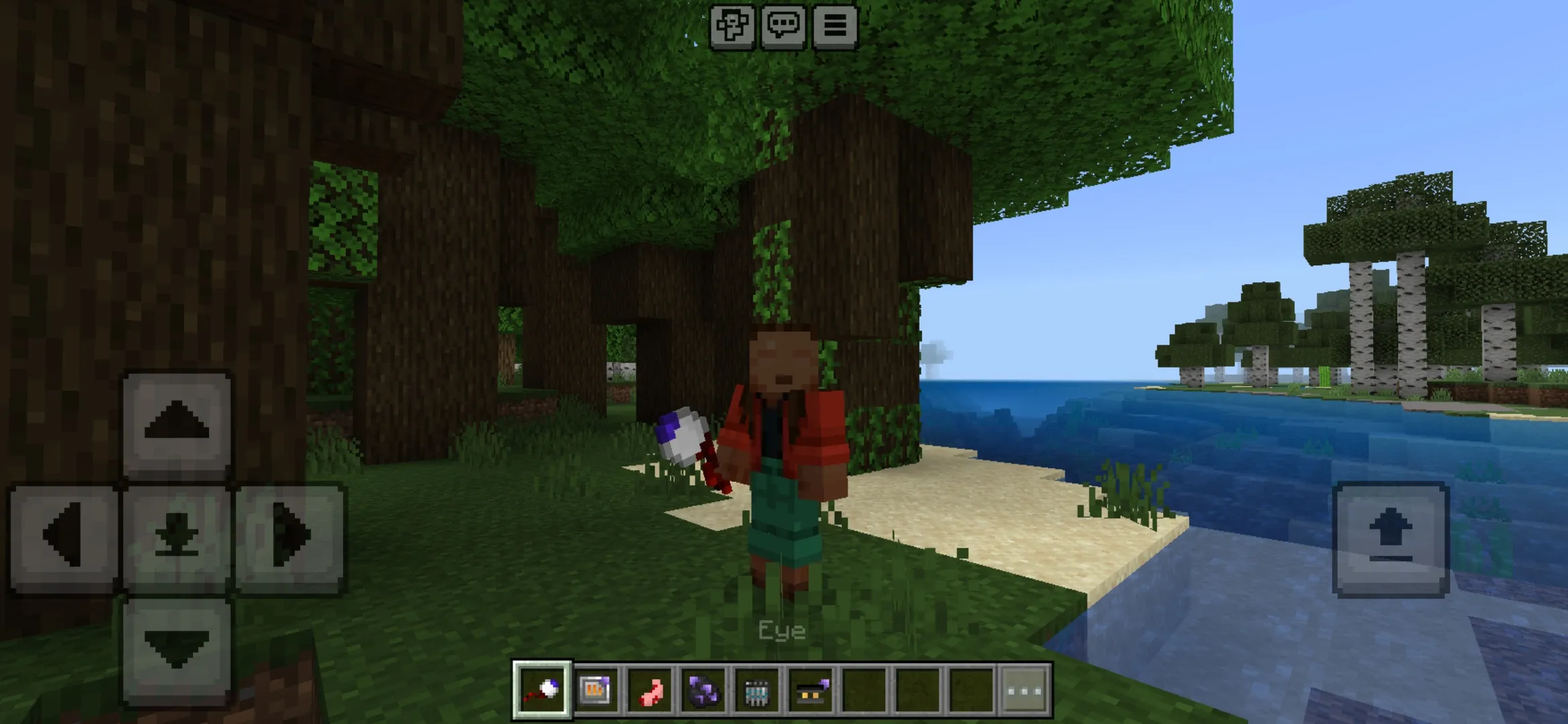 Eye from Neuro and Cyber Implants Mod for Minecraft PE