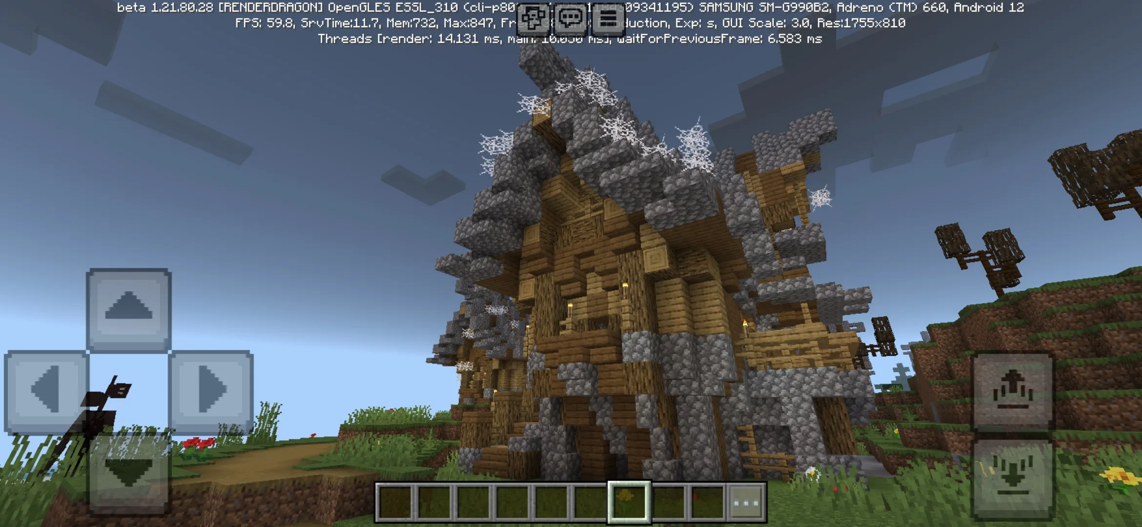 House from Horror Monsters Map for Minecraft PE
