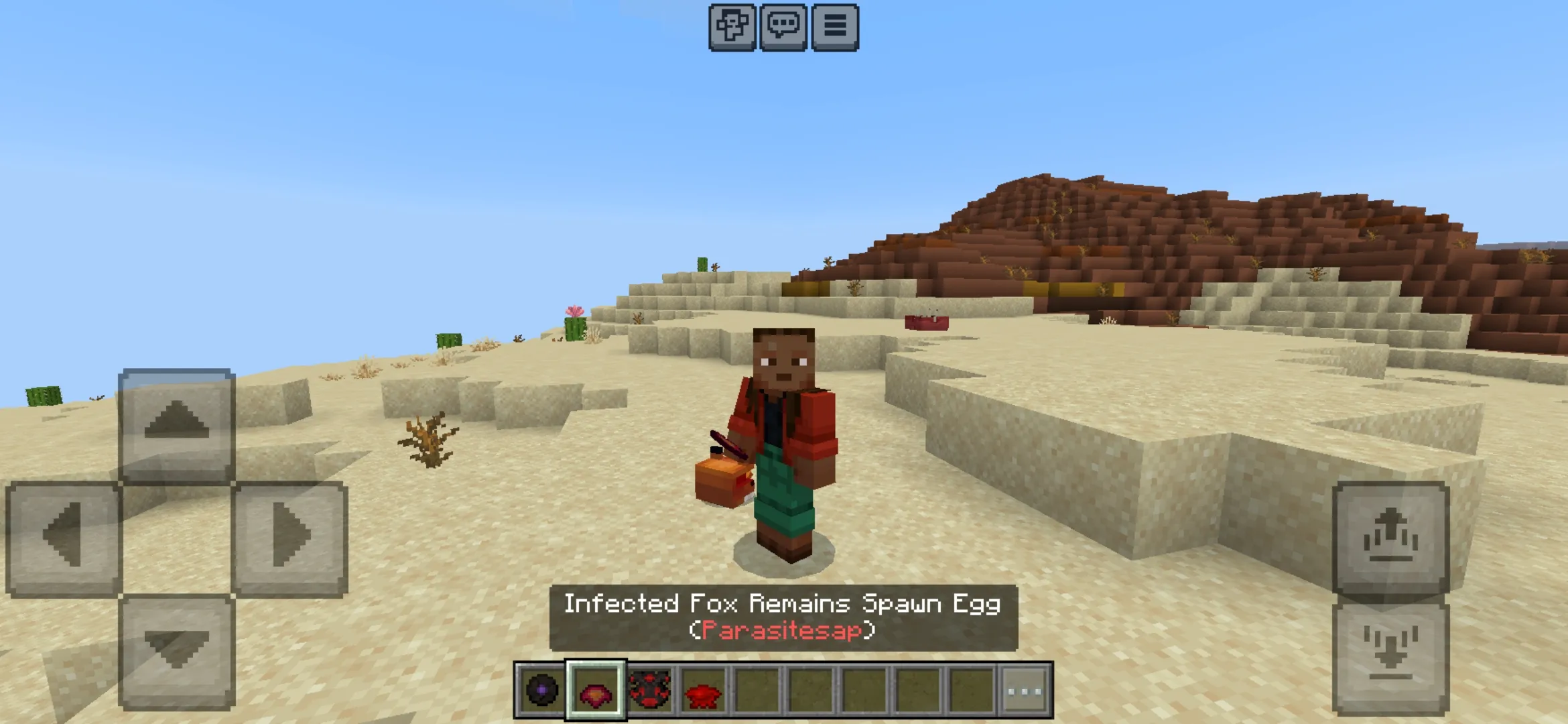 Infected from Parasite Mod for Minecraft PE