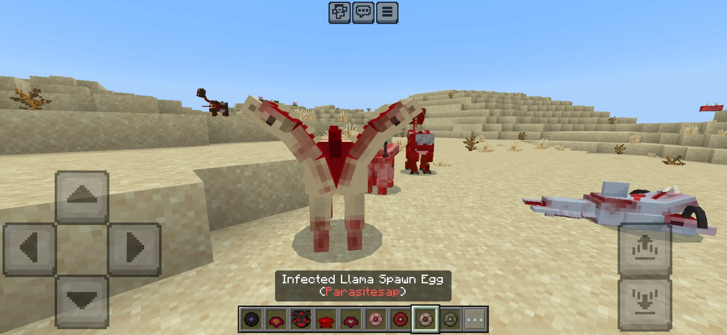 Llama from Parasite Mod for Minecraft PE