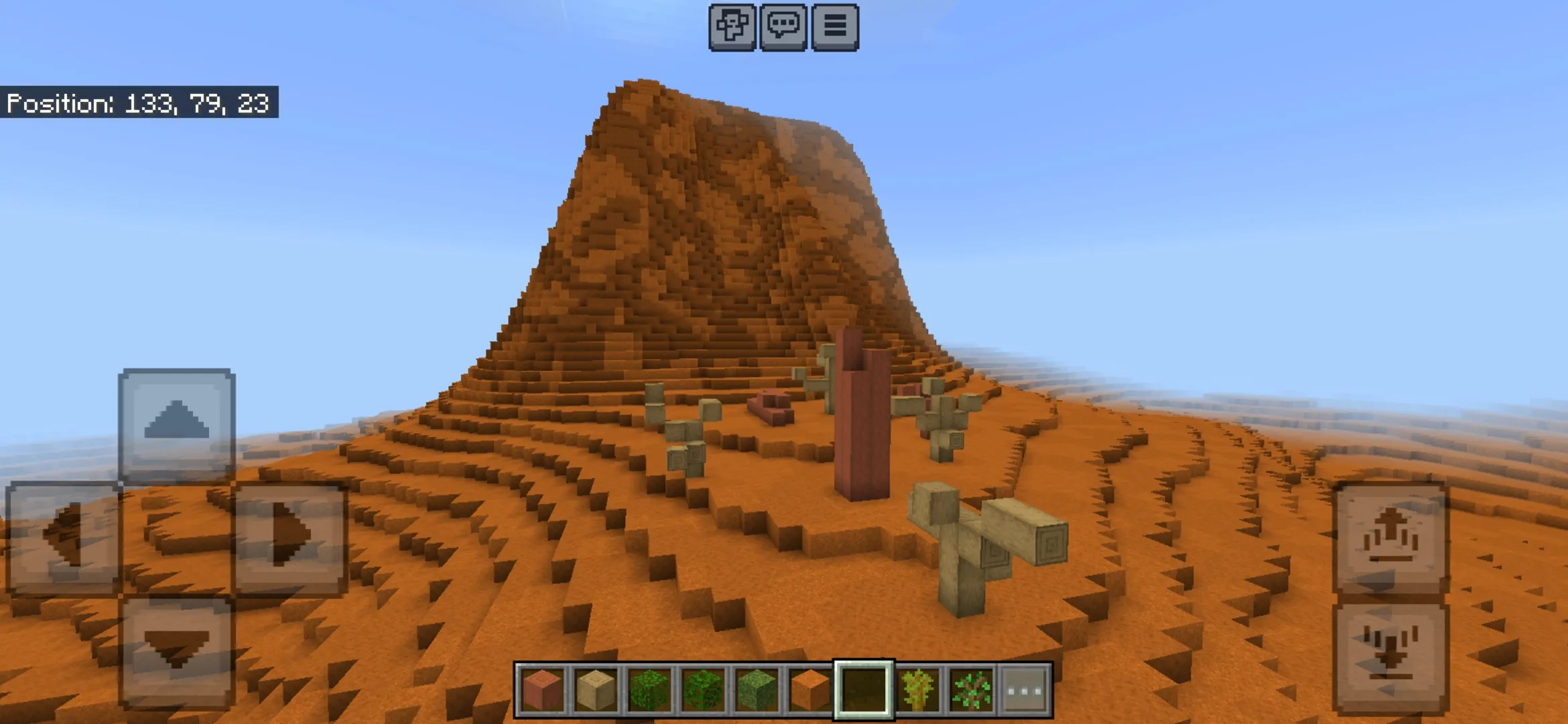 Mountain from Mars Map for Minecraft PE