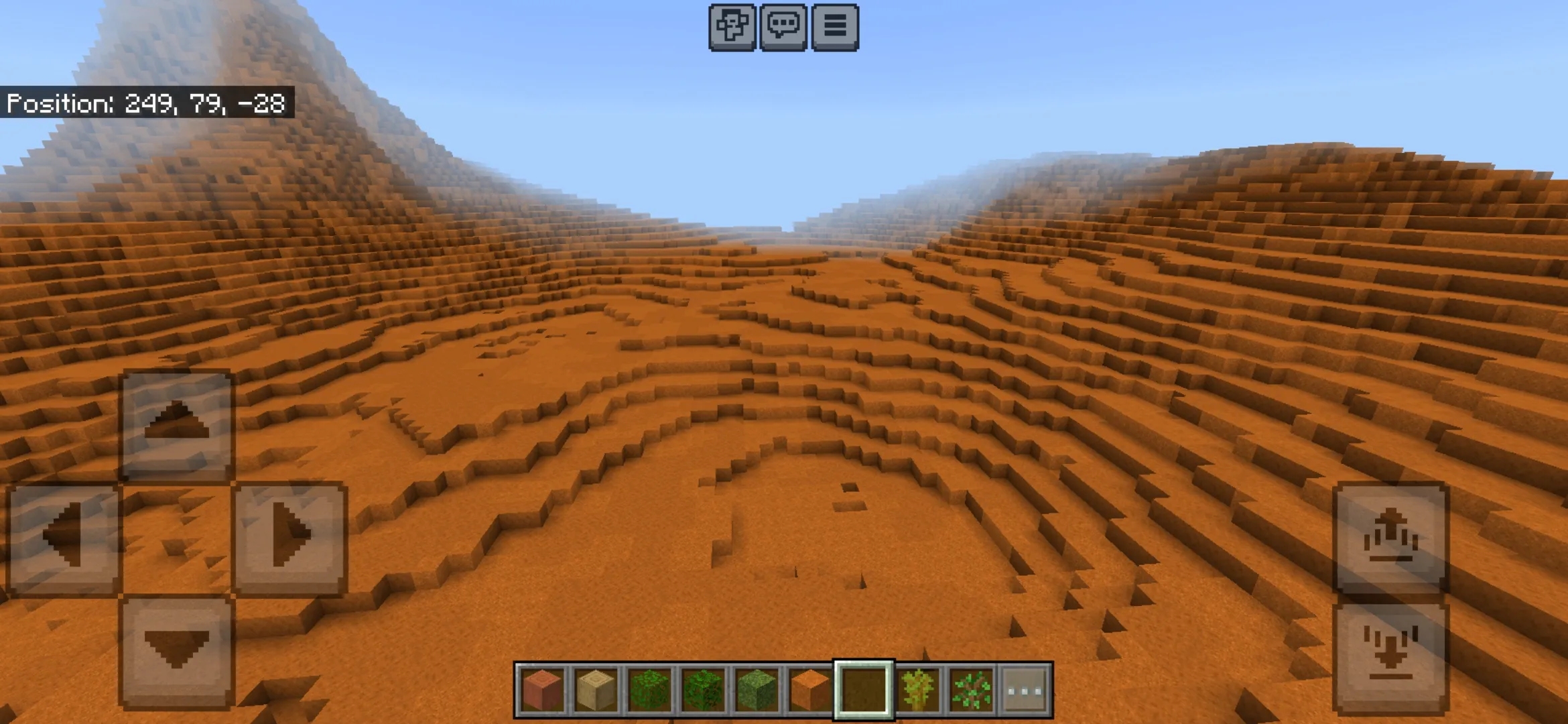 Nature from Mars Map for Minecraft PE