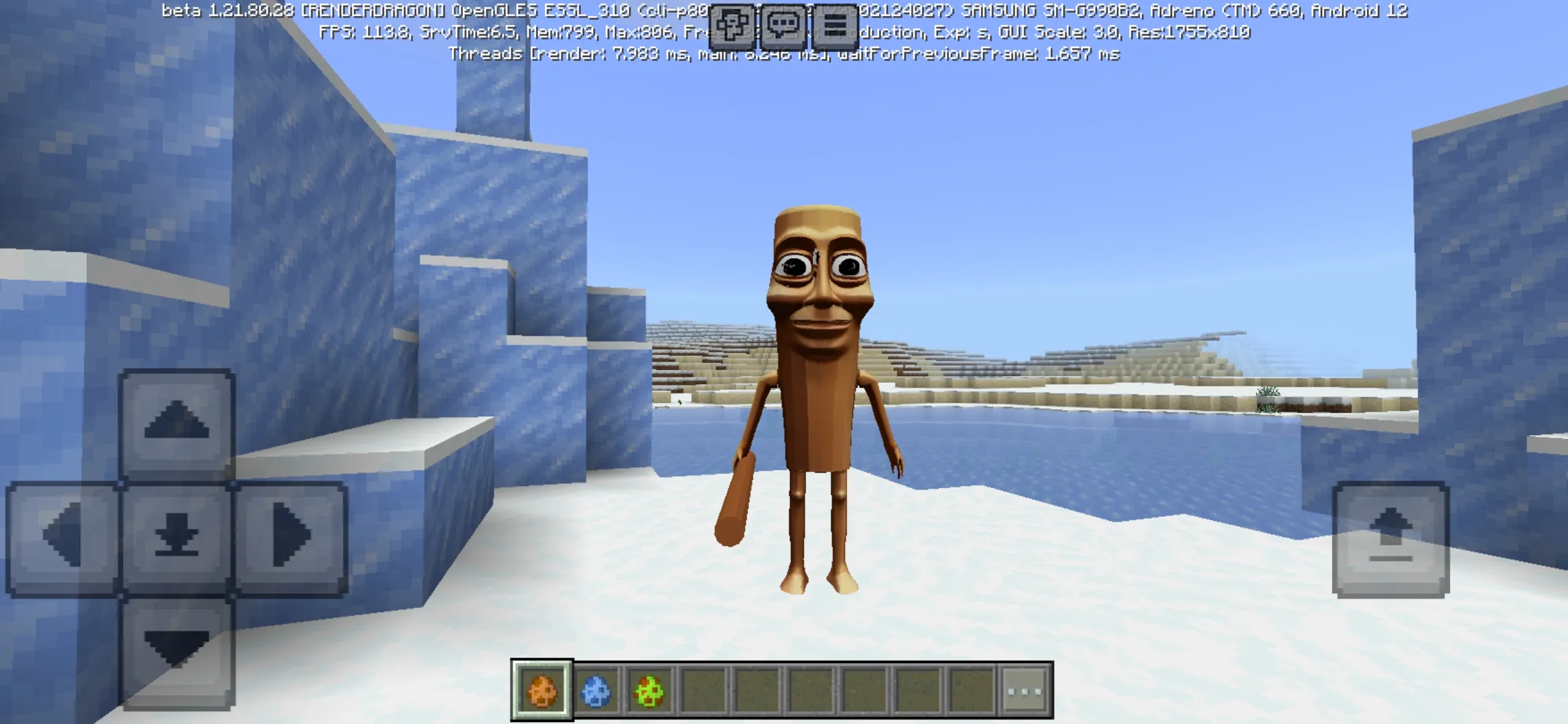 New Mob from Meme Mod for Minecraft PE