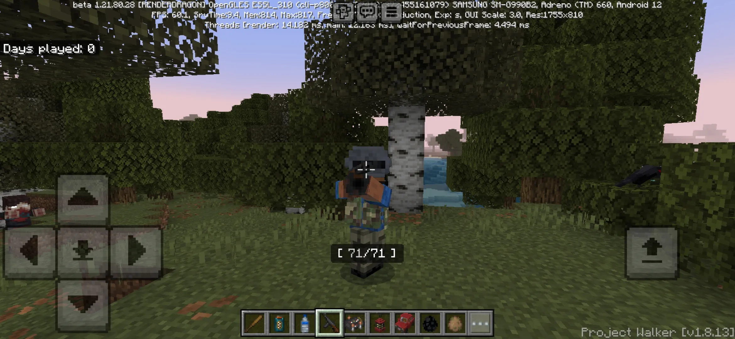 Project Walker Mod for Minecraft PE