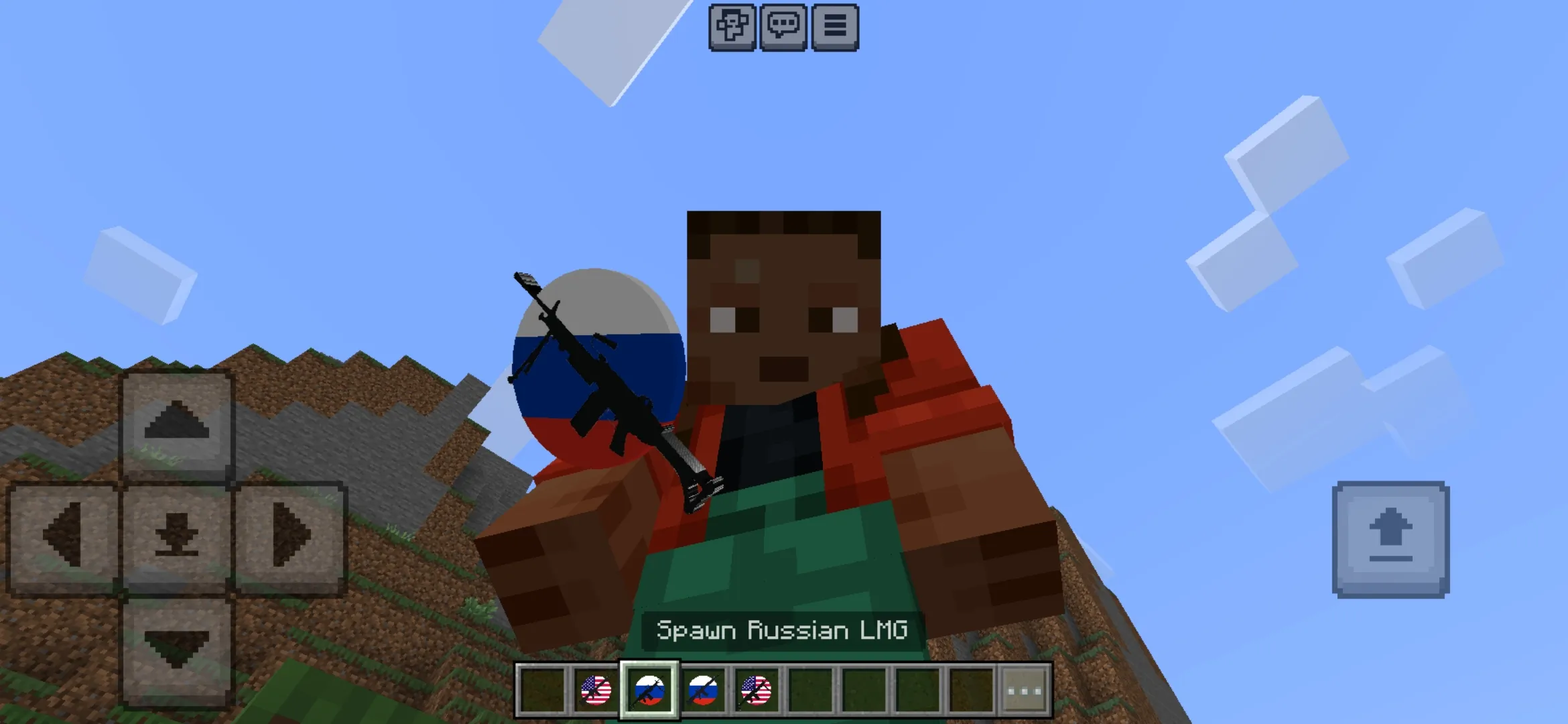 Russian from Conflict the War Mod for Minecraft PE