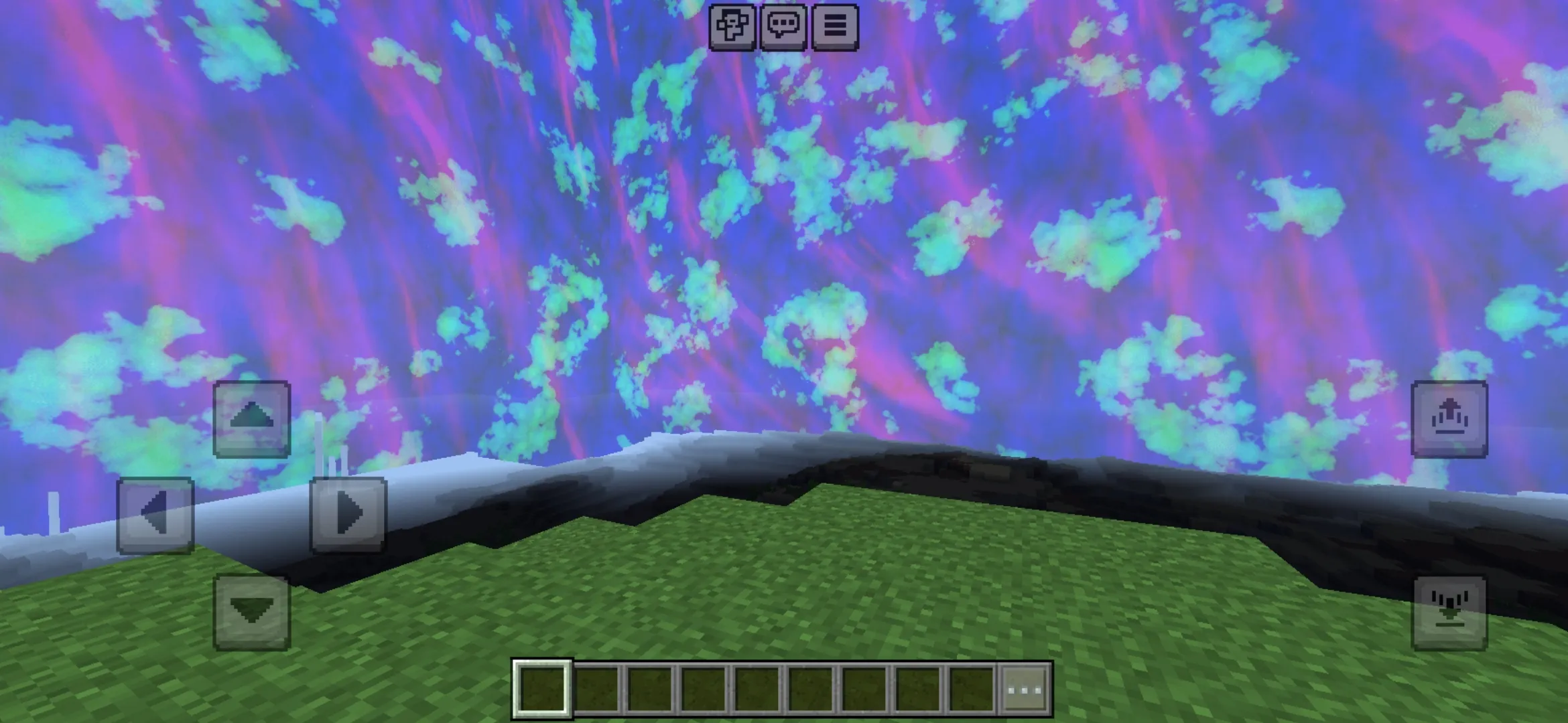 Sky from Hyze Shader for Minecraft PE
