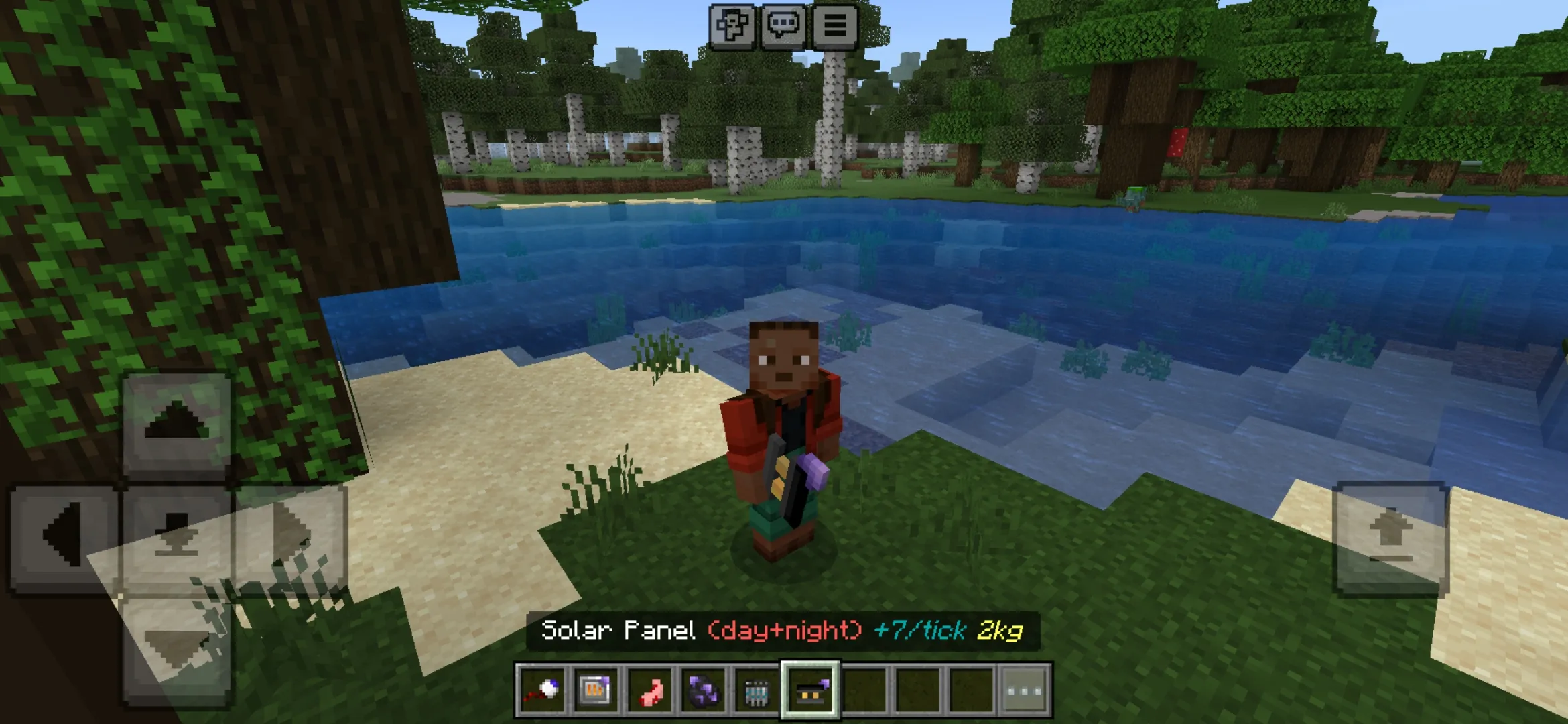 Solar Panel from Neuro and Cyber Implants Mod for Minecraft PE