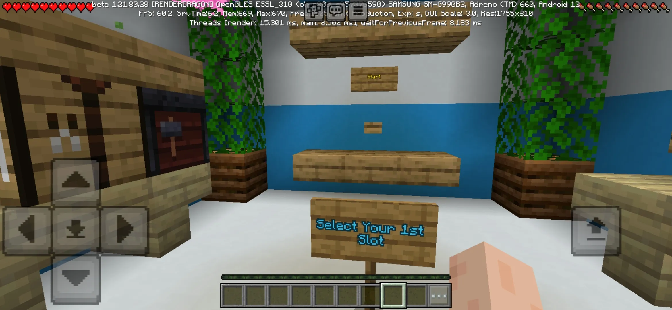Start from One Ocean Block Map for Minecraft PE
