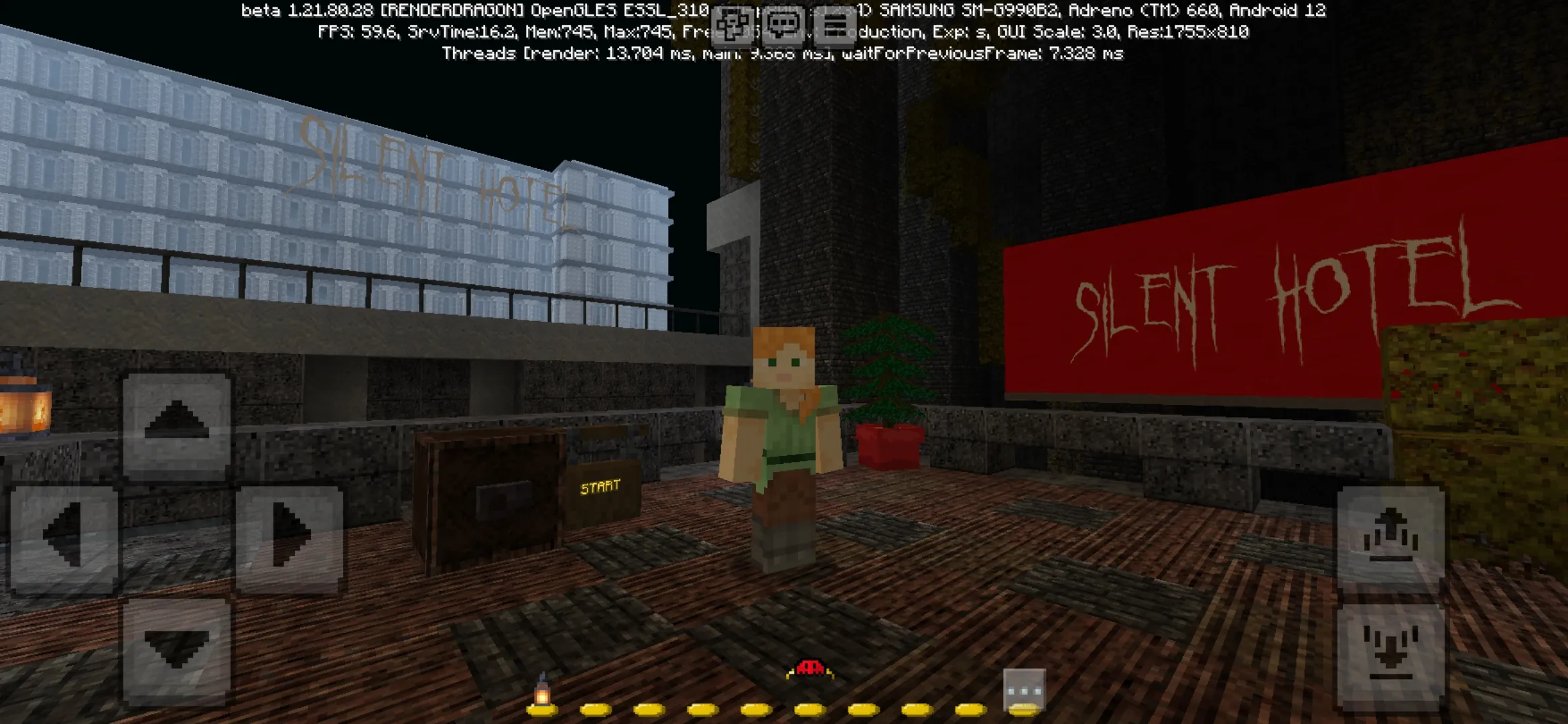 Start from Scary Hotel Map for Minecraft PE