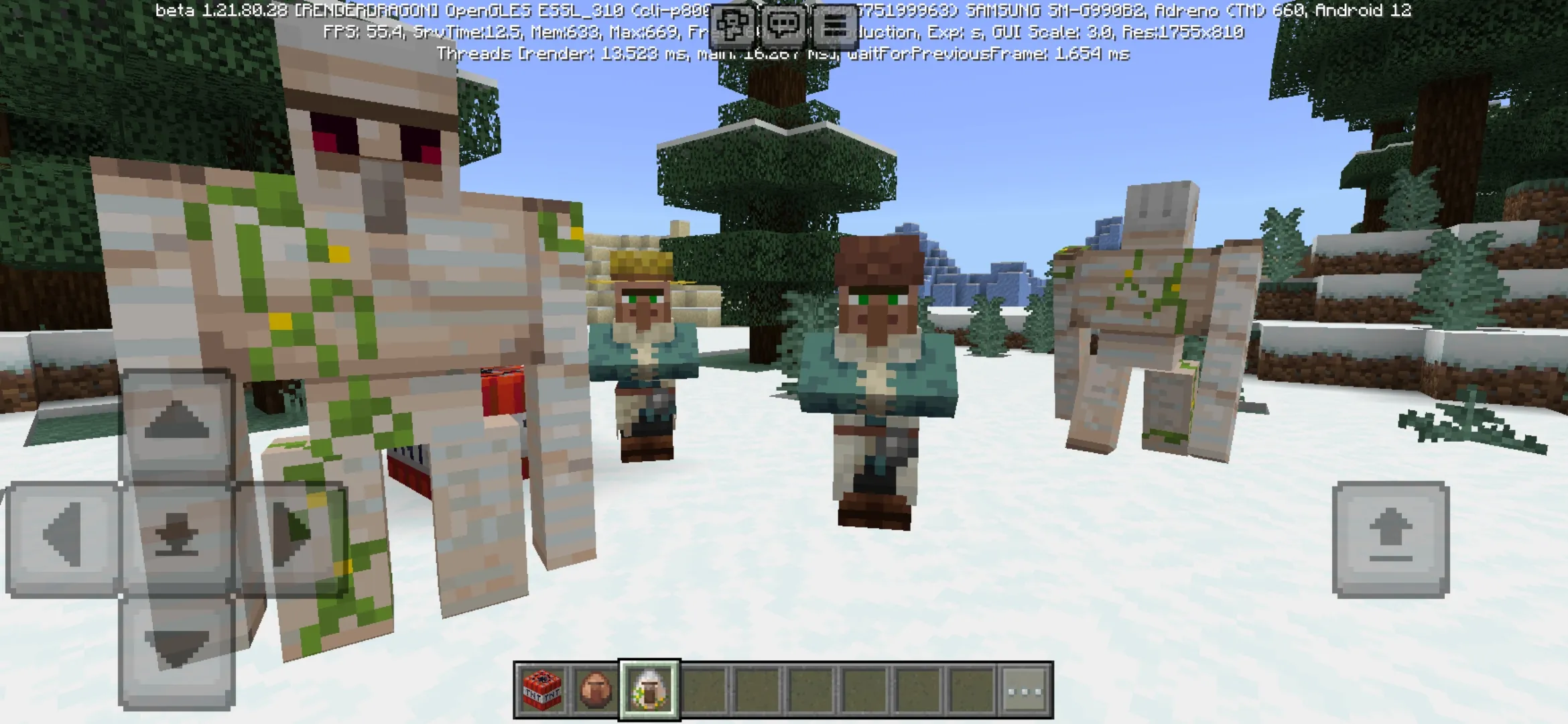 Steve Lines from Movie Mod for Minecraft PE