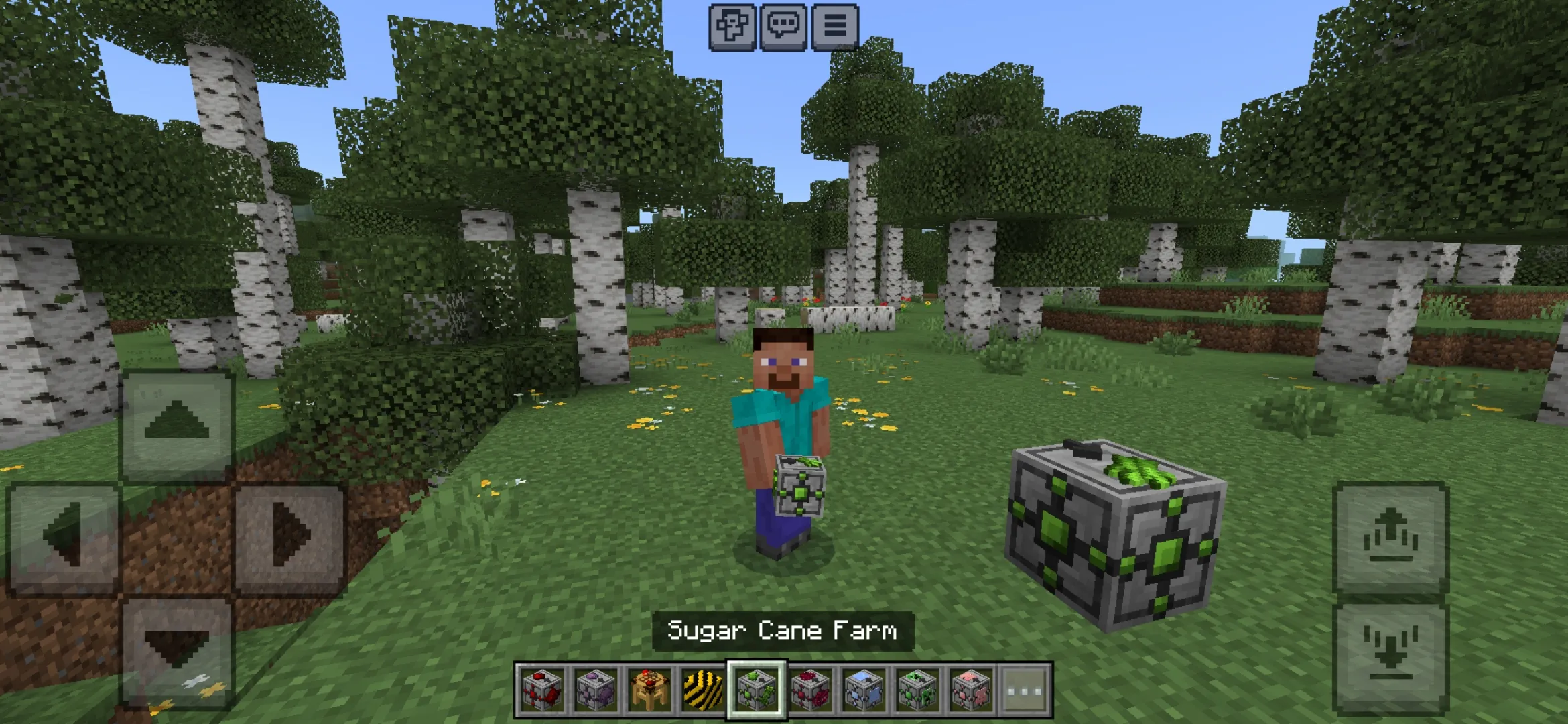 Sugar Cane from Insta Farm Mod for Minecraft PE