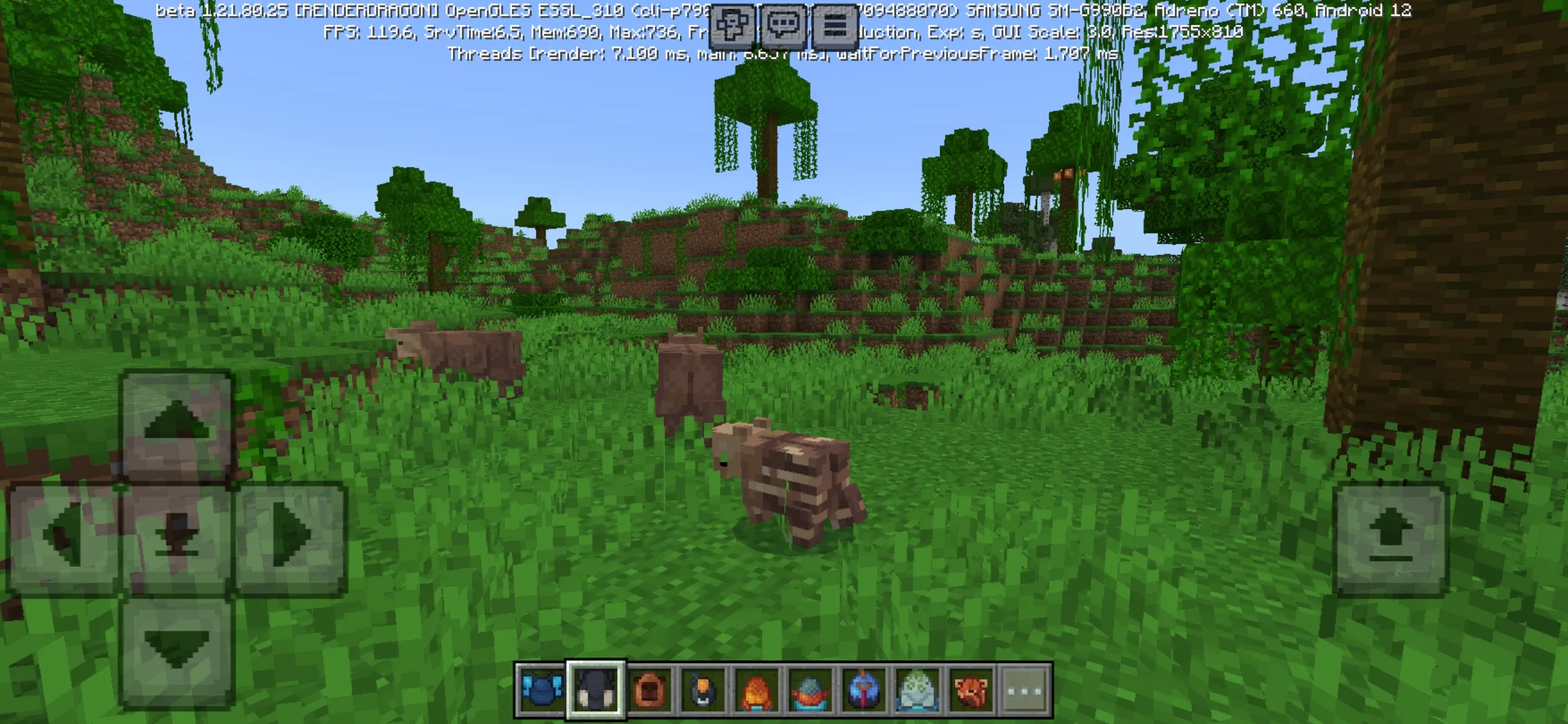 Tapir from Jungle Jorneys Mod for Minecraft PE