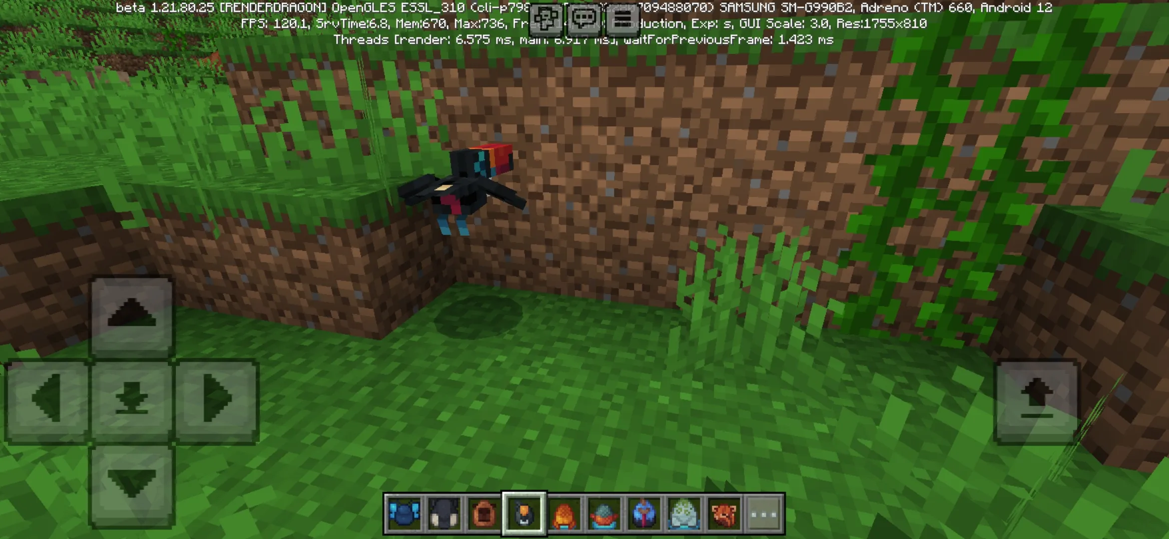Toucan from Jungle Jorneys Mod for Minecraft PE