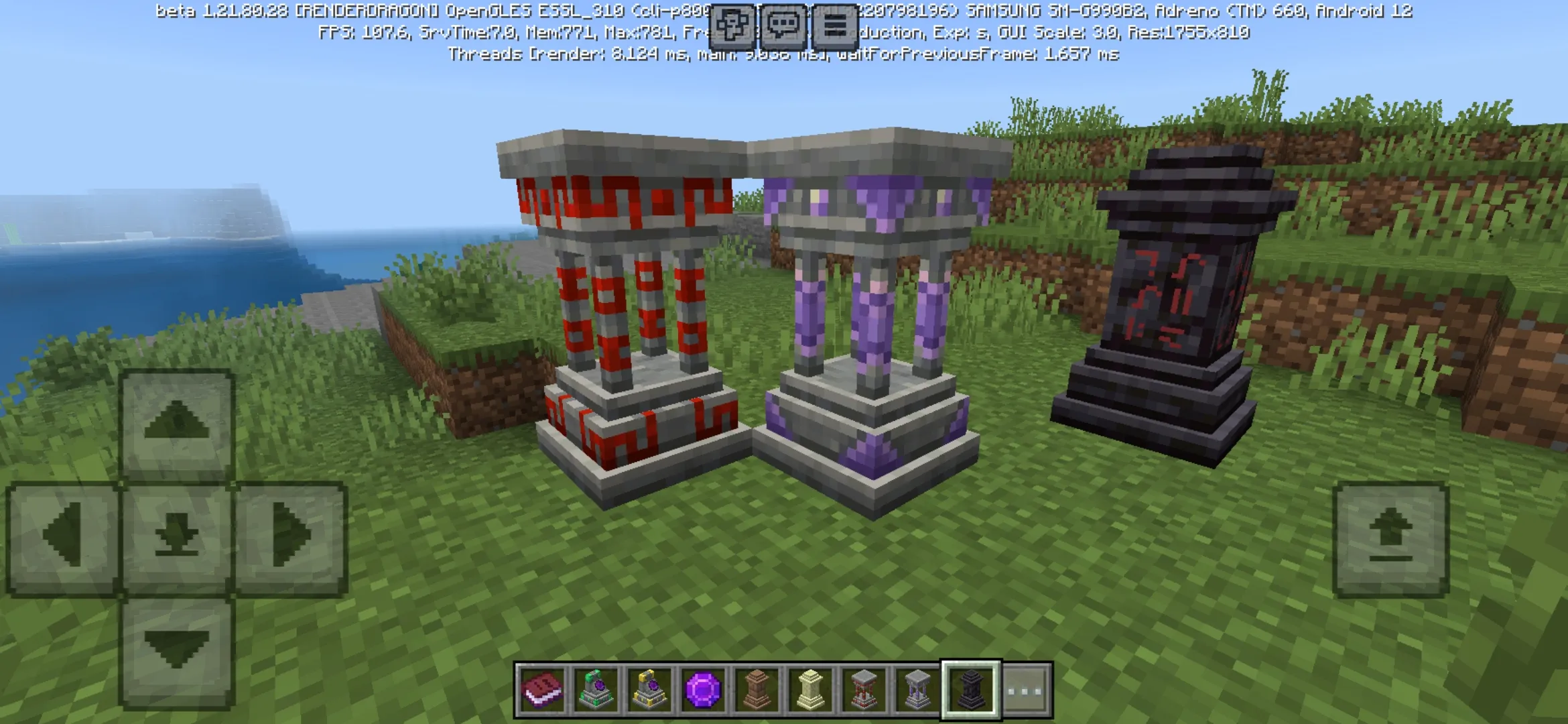 Variants from Waystones Mod for Minecraft PE