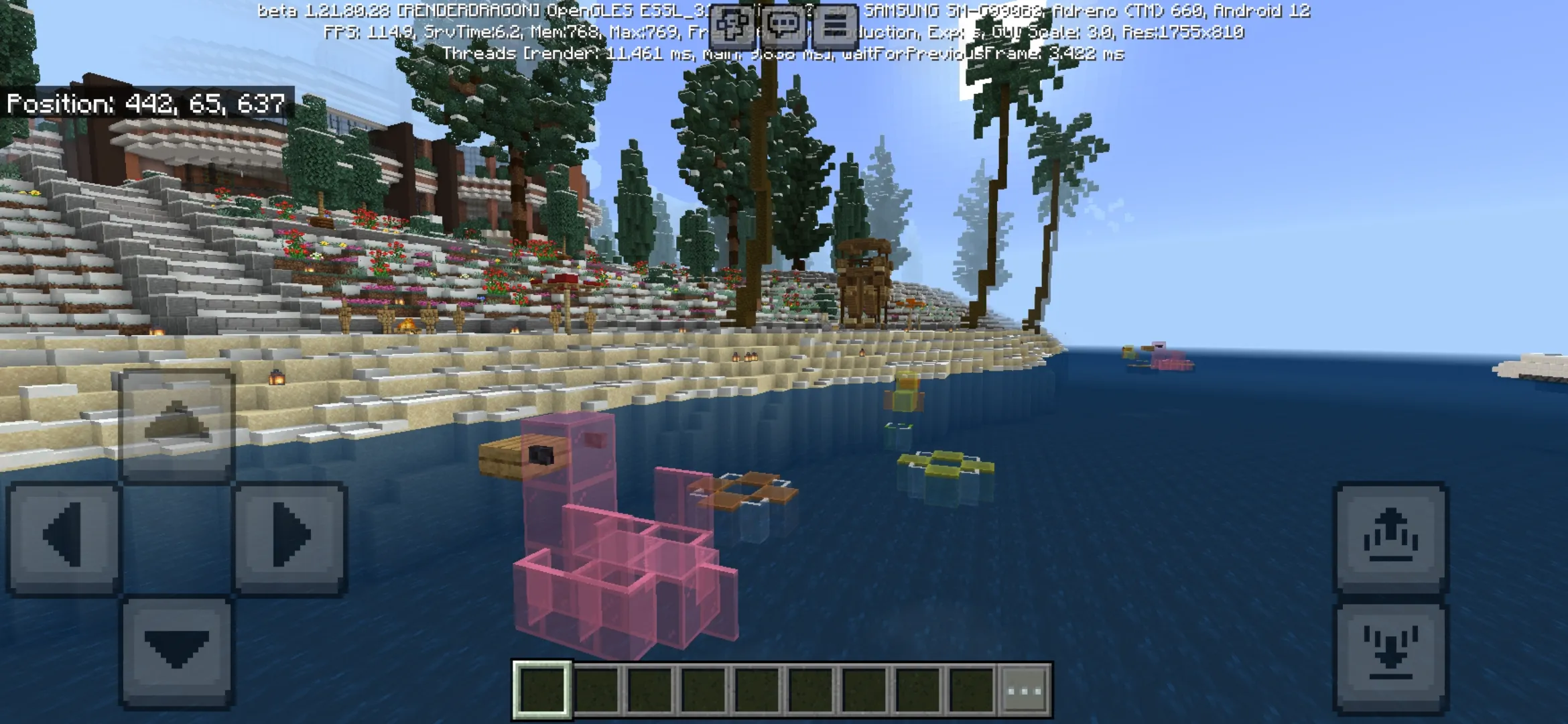 Water from GTA Map for Minecraft PE