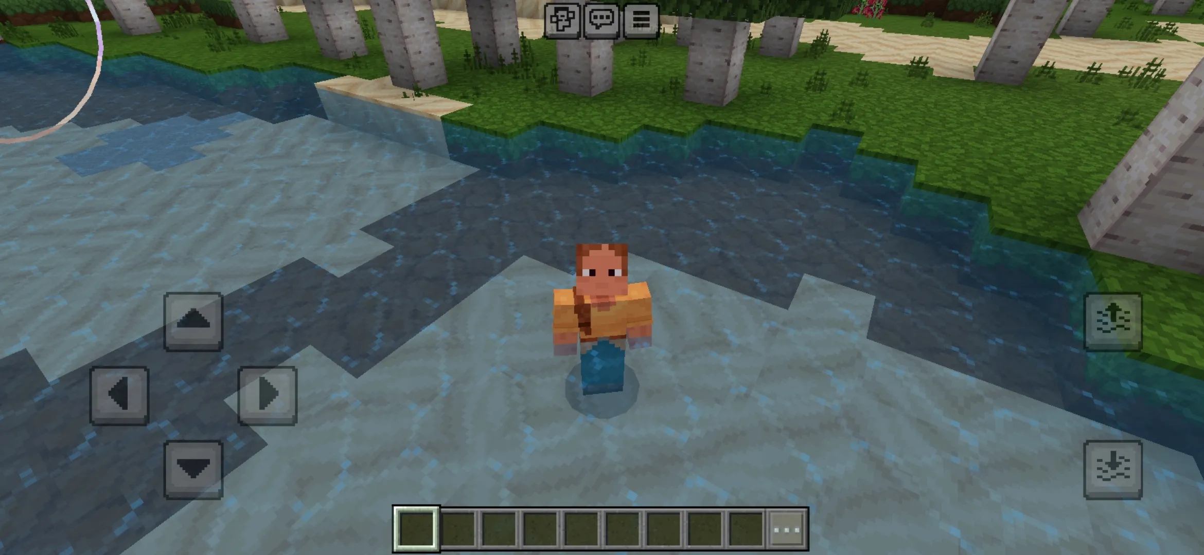 Water from Spectral Texture Pack for Minecraft PE