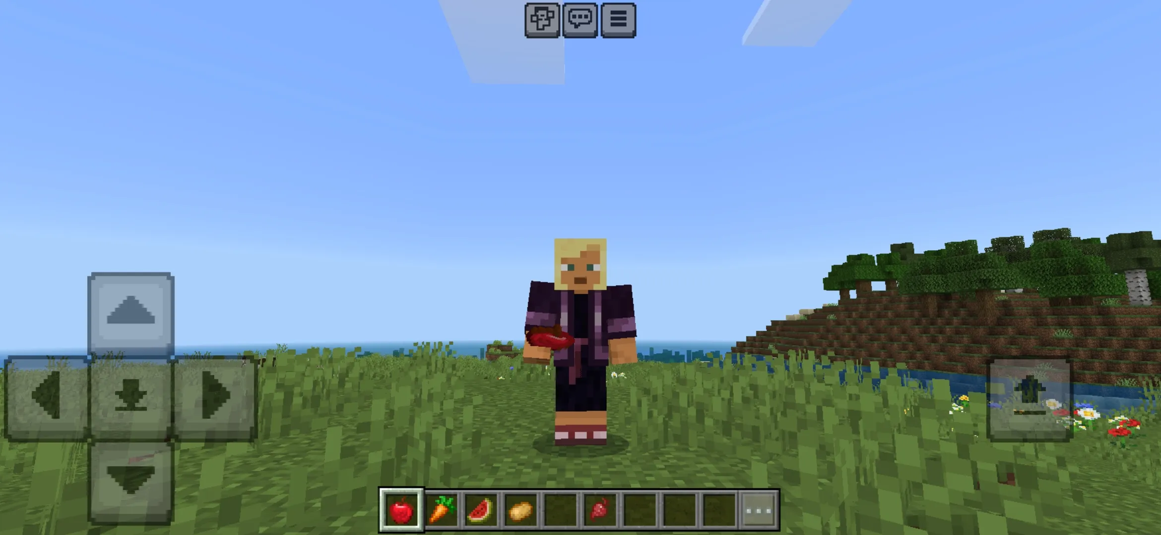 Apple from Eating Animation Texture Pack for Minecraft PE