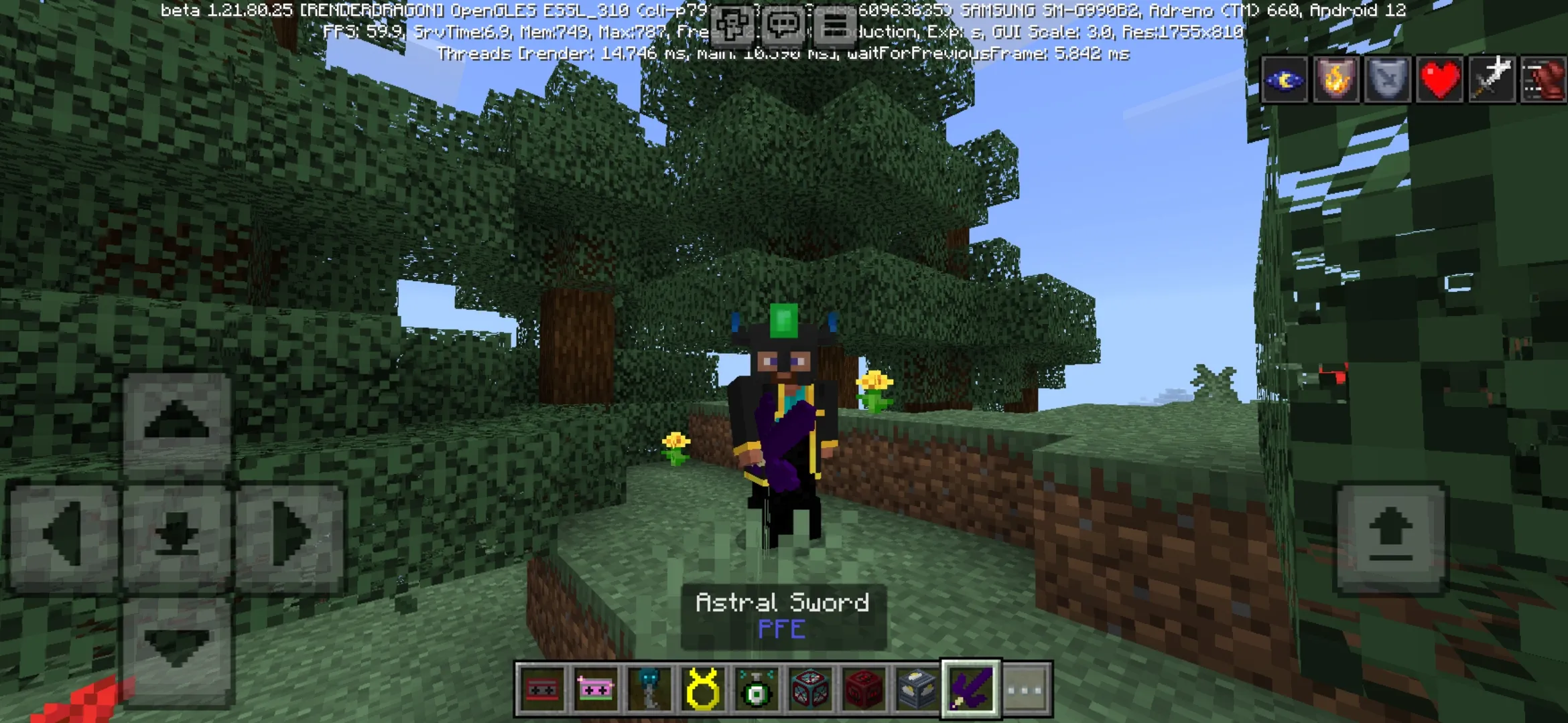 Astral from Poke Fantasy Expansion Mod for Minecraft PE