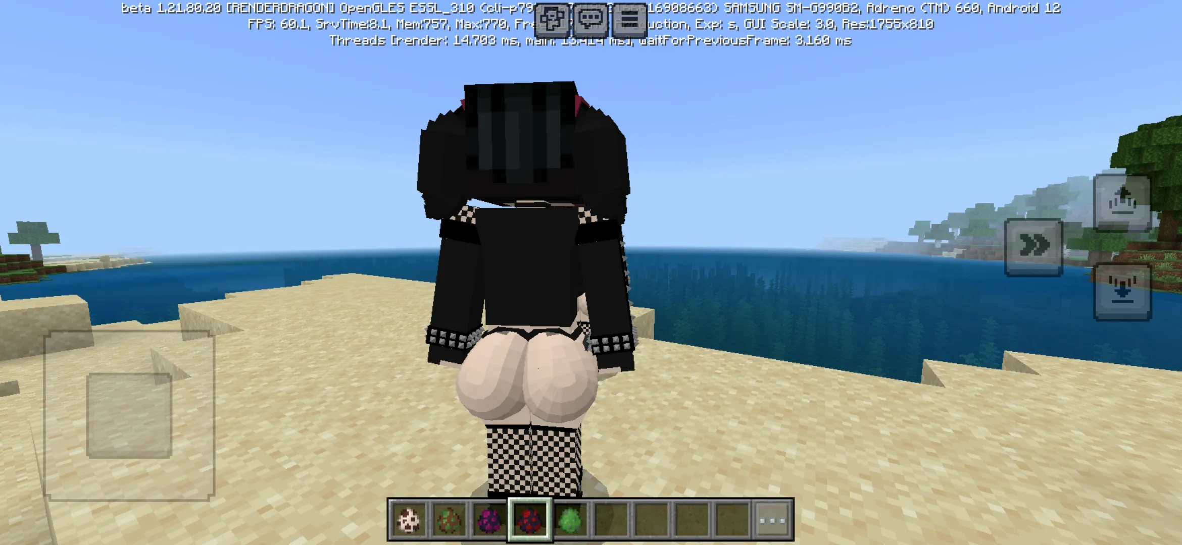 Back from Ellie Mod for Minecraft PE