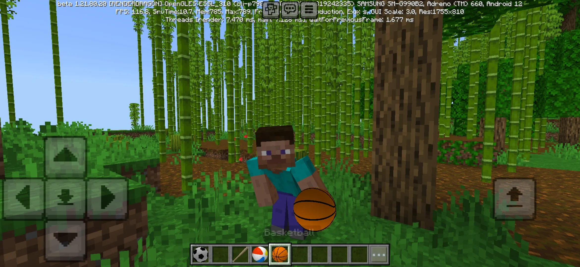 Balls Mod for Minecraft PE
