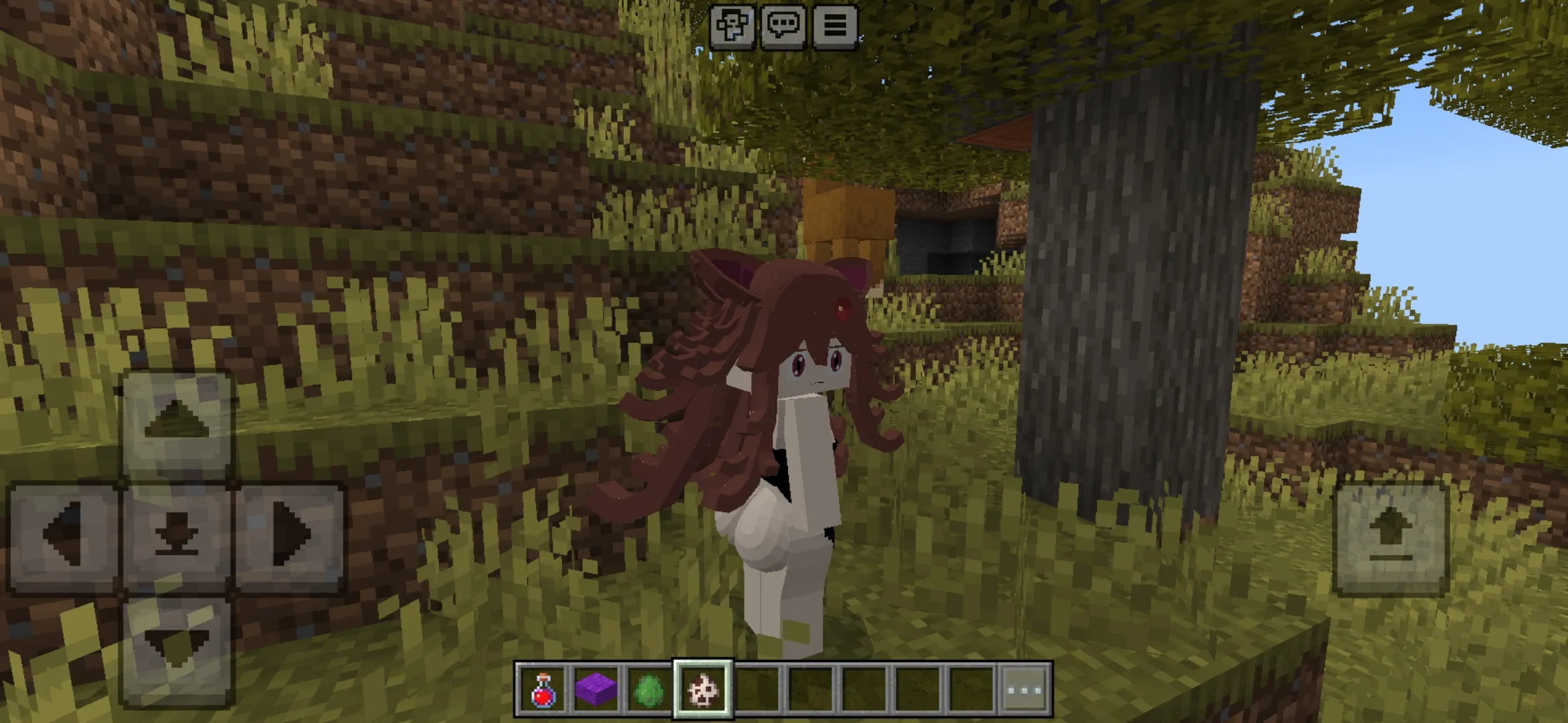 Beauty from Naked Tits Mod for Minecraft PE