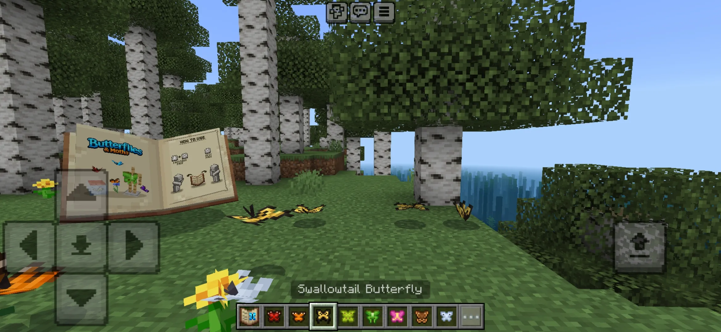 Book from Butterflies and Moths Mod for Minecraft PE