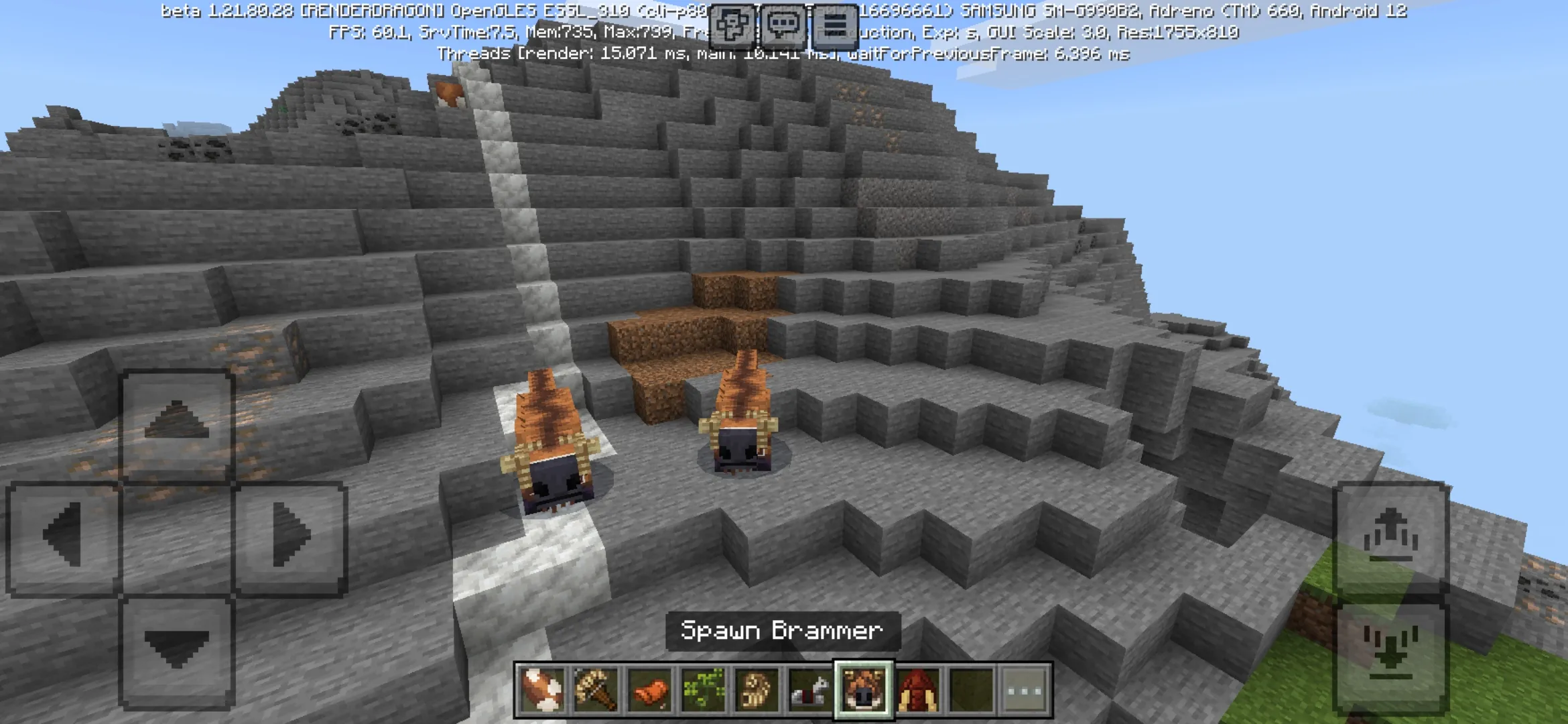 Brammer from Bolt and Buddies Mod for Minecraft PE