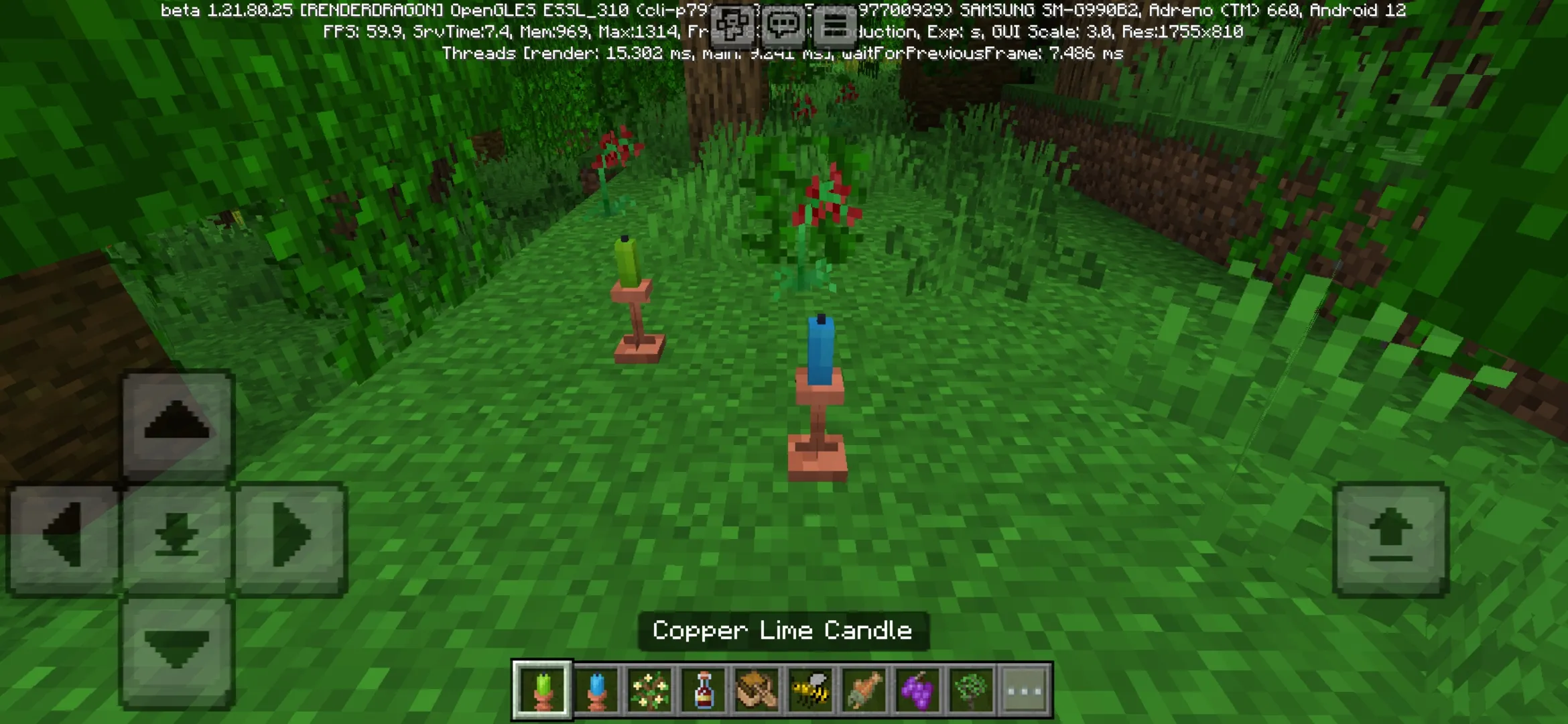 Candle from Rustic Agriculture Mod for Minecraft PE