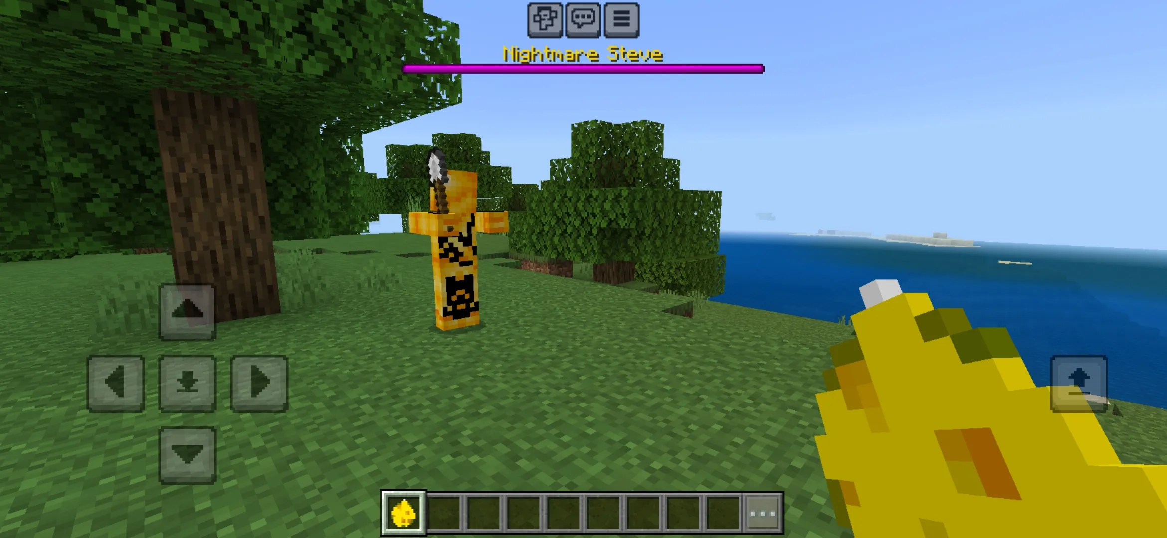 Careful from Scary Steve Mod for Minecraft PE