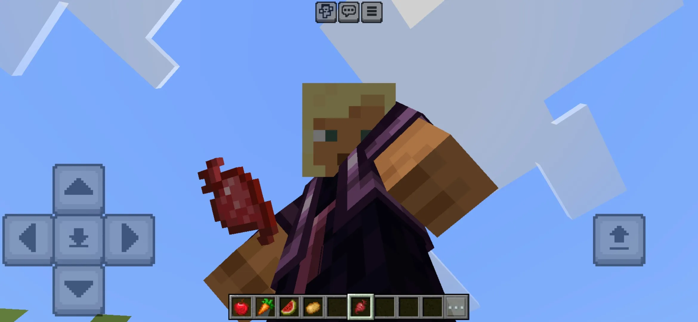 Carrot from Eating Animation Texture Pack for Minecraft PE