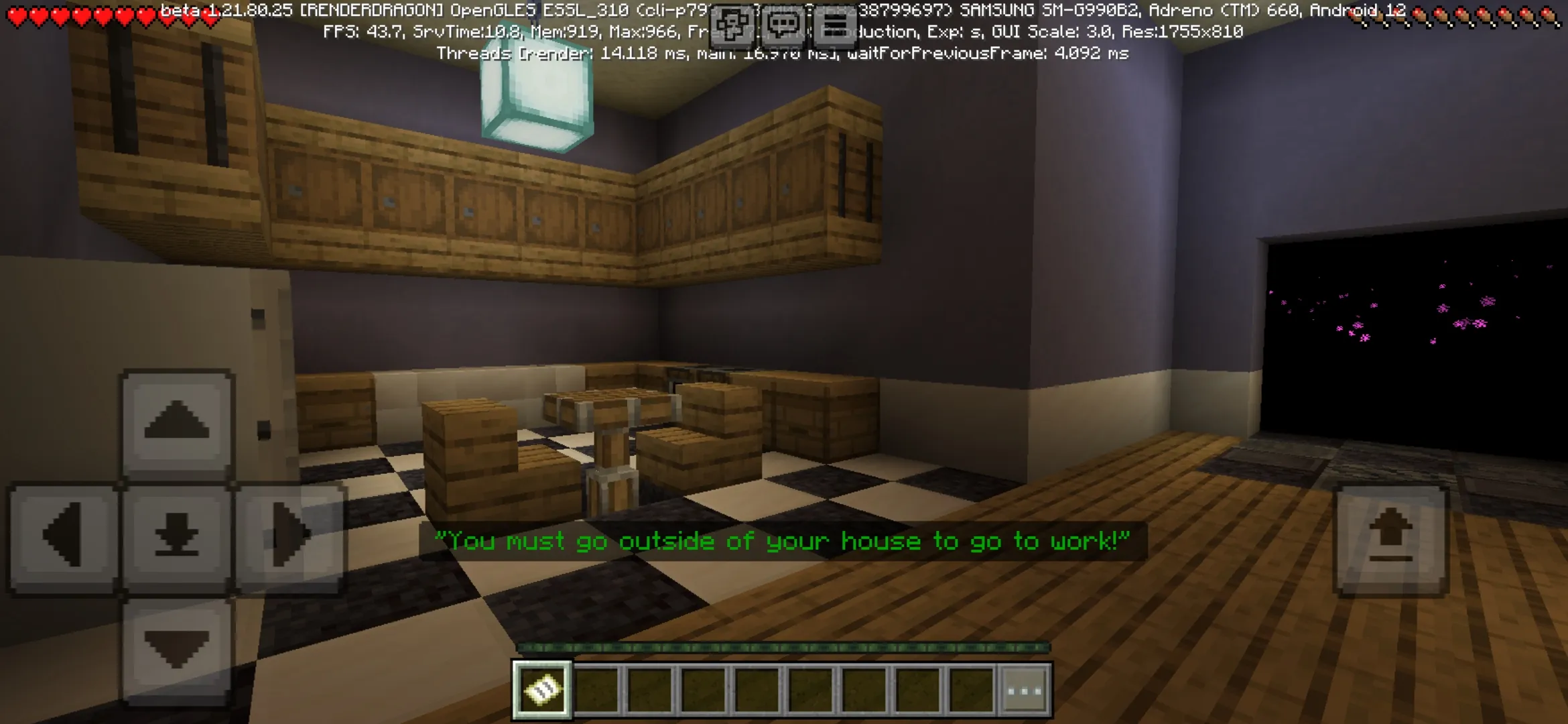 Challenge from Meme Map for Minecraft PE