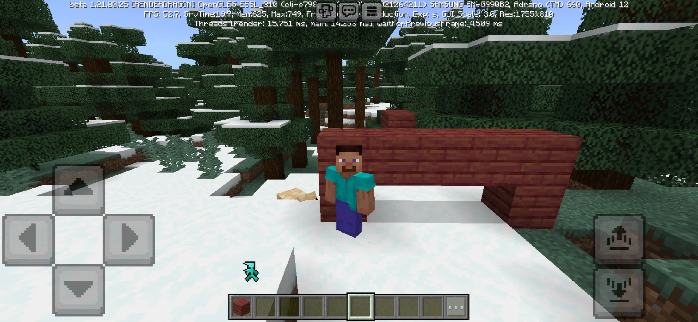 Challenge from Roll and Stamina Mod for Minecraft PE