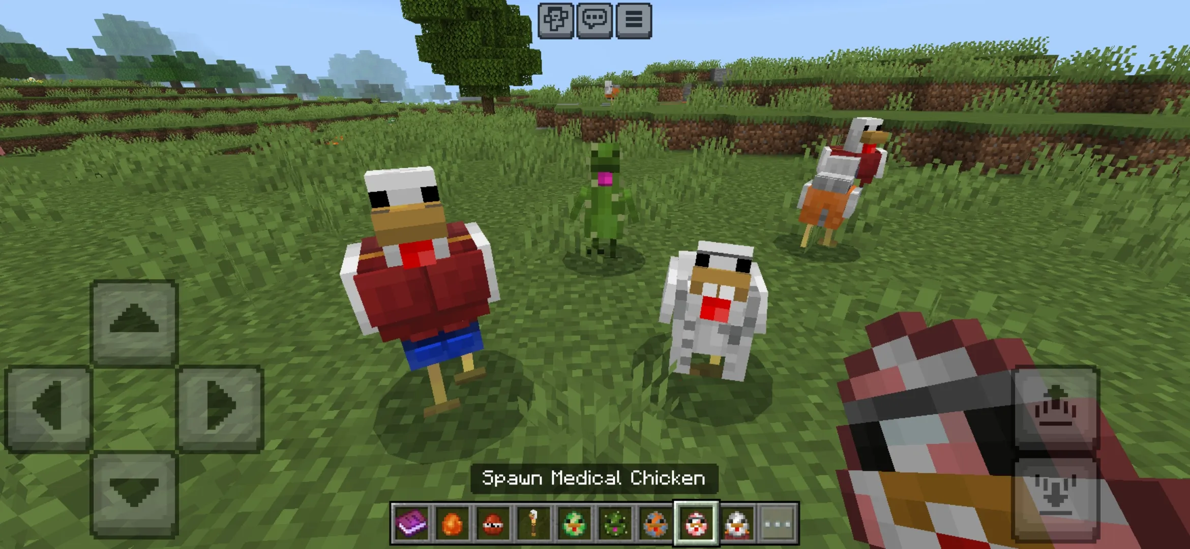 Chicken Mod for Minecraft PE