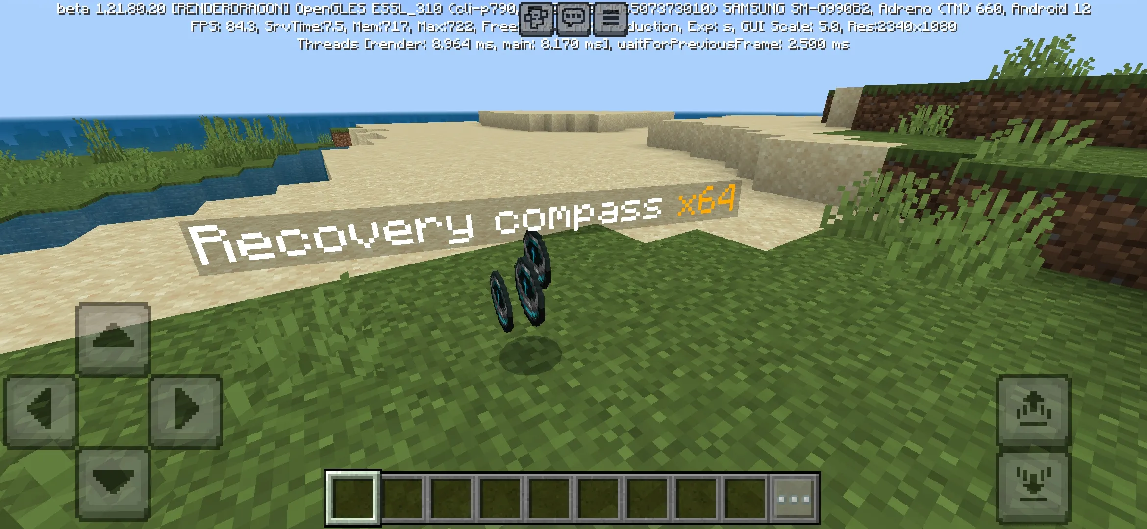 Compass from Holograms Mod for Minecraft PE