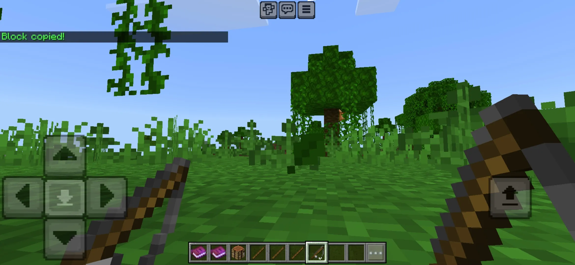 Copy from Copy and Paste Mod for Minecraft PE
