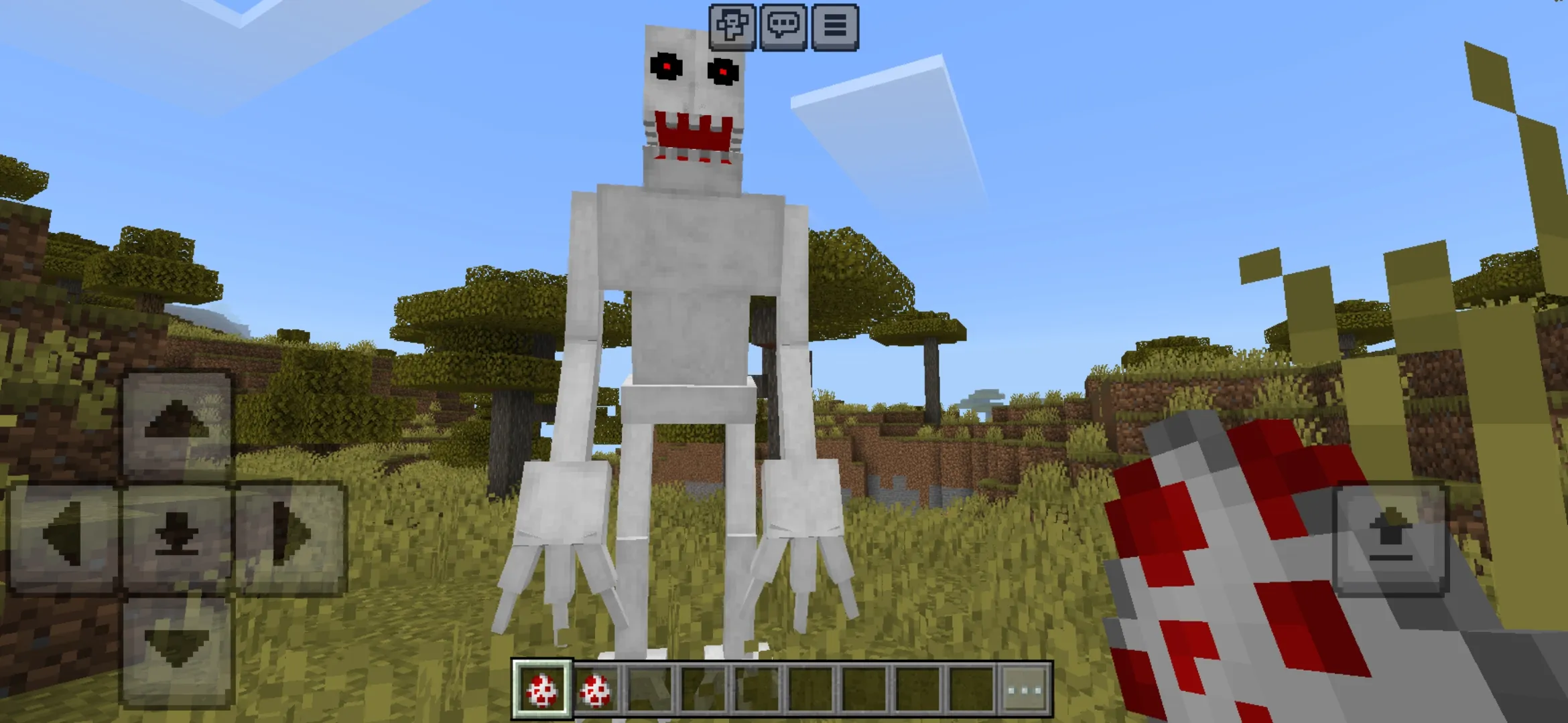 Creepy from Gore Wraith Dweller Mod for Minecraft PE