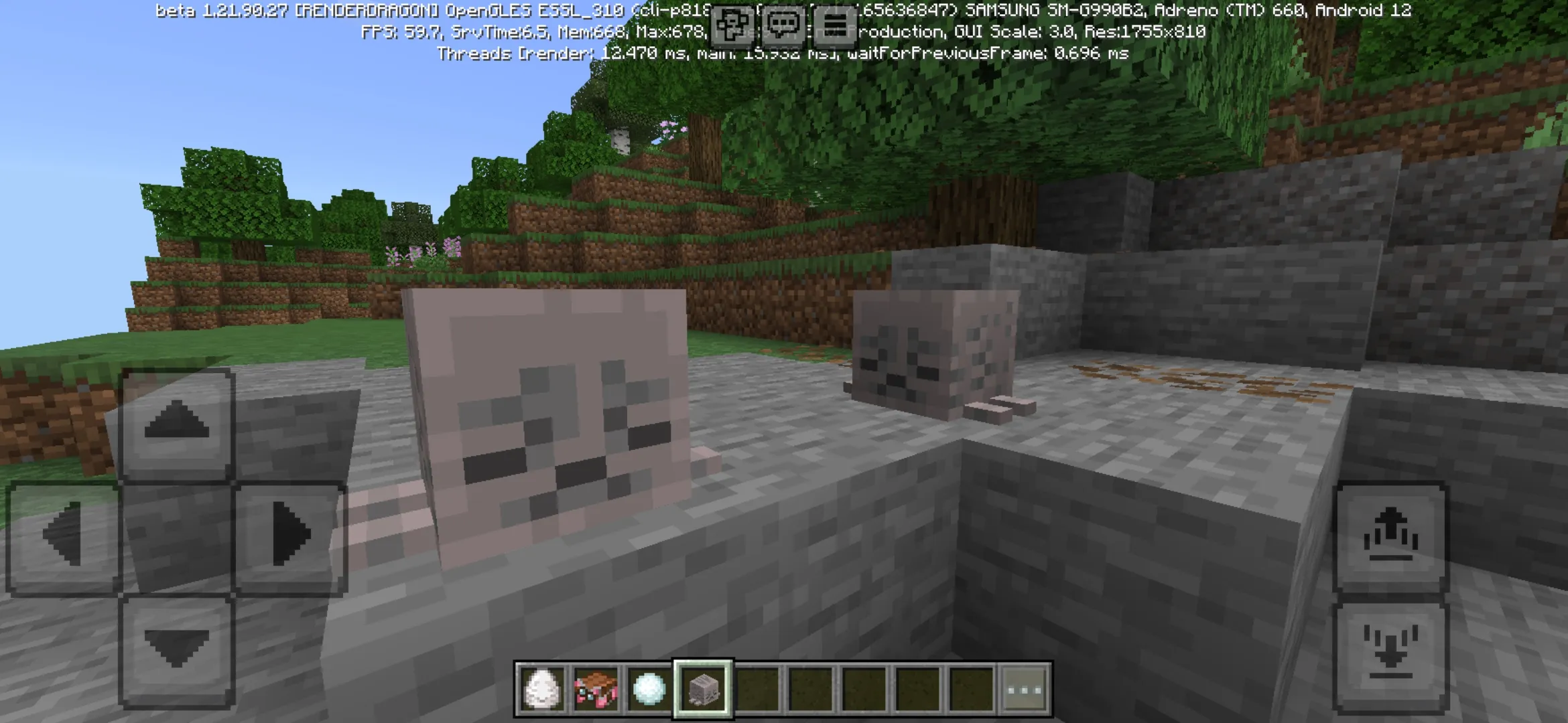 Dried Ghast from Minecraft 1.21