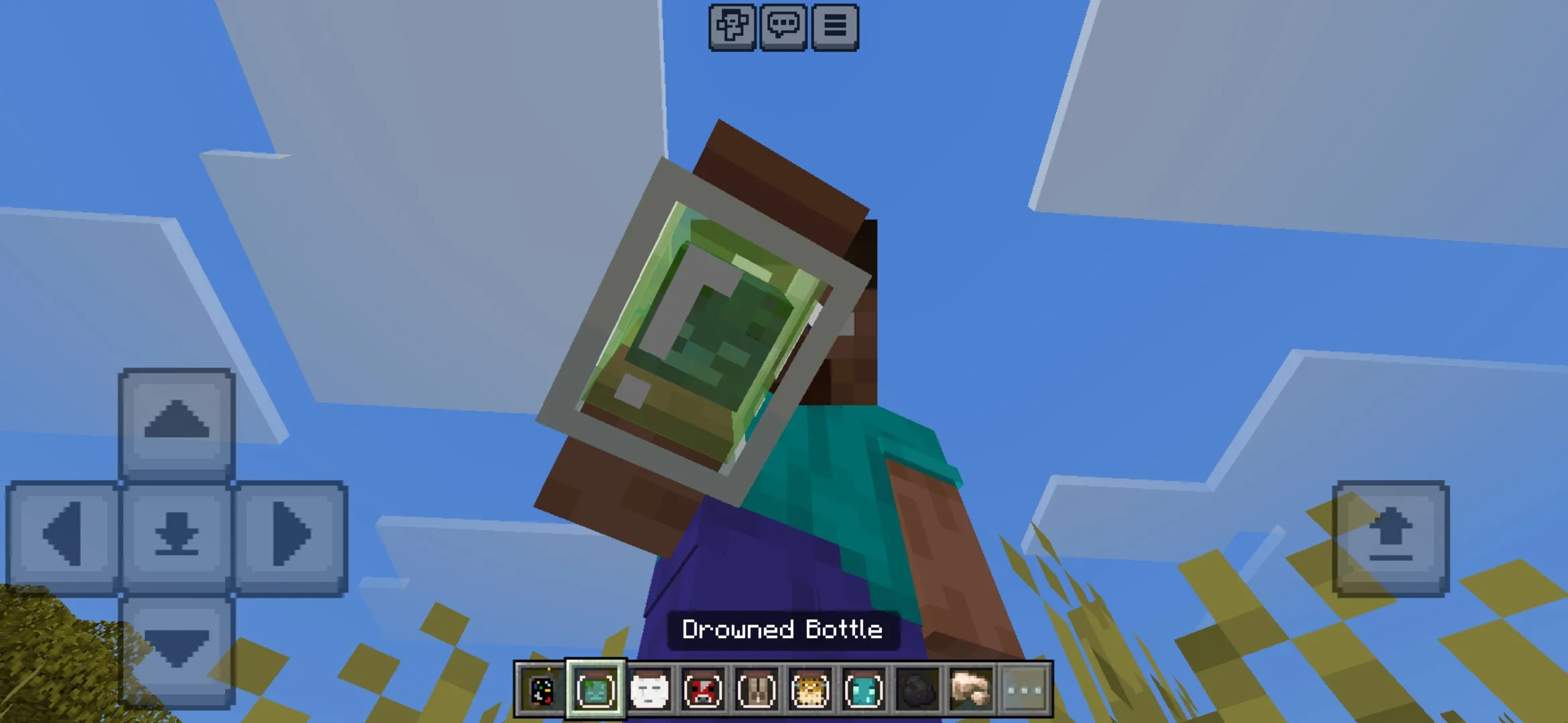 Drowned from Mobs in Bottles Mod for Minecraft PE