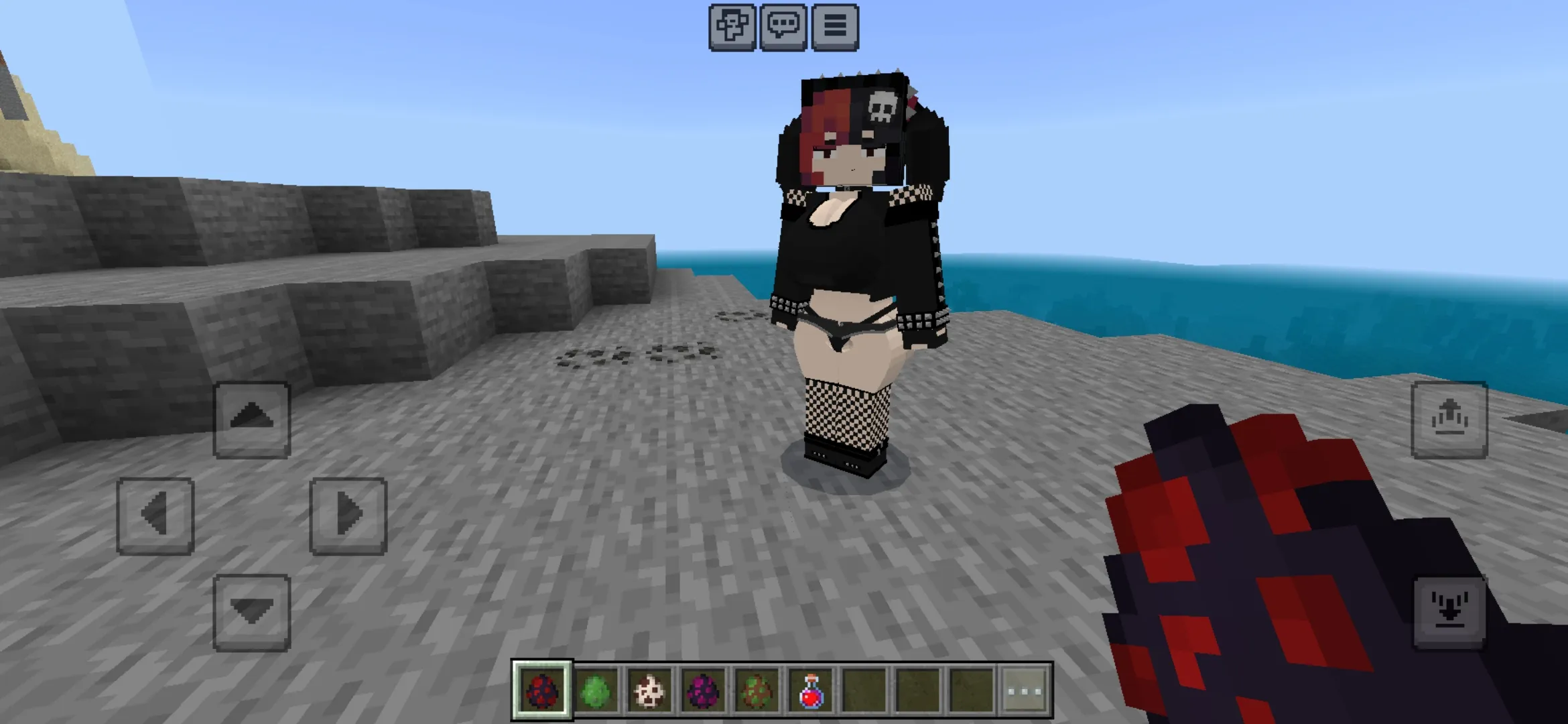 Ellie from Adults Mod for Minecraft PE